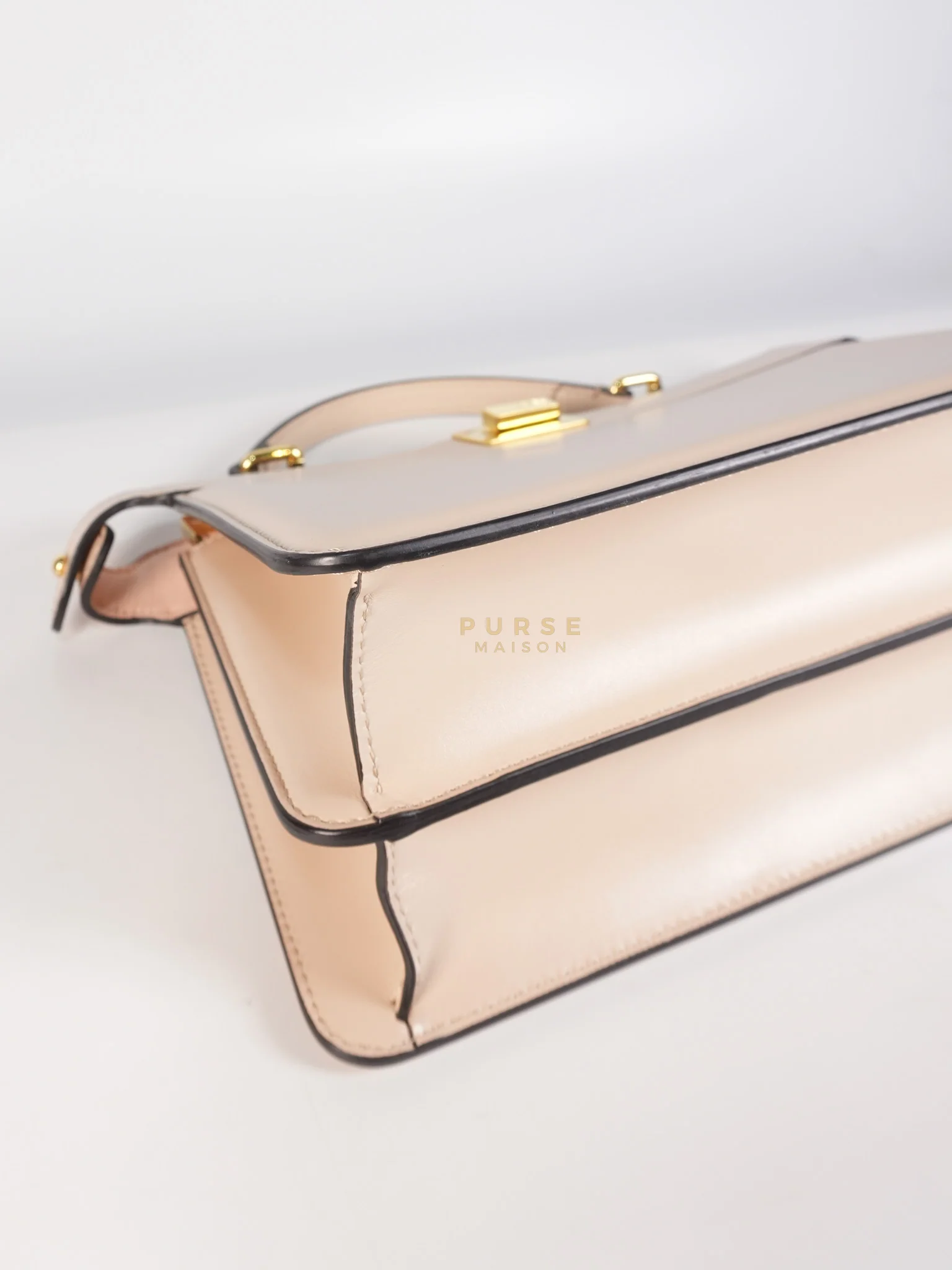 Fendi Peekaboo I See U East West Nappa Pink Leather - Image 14