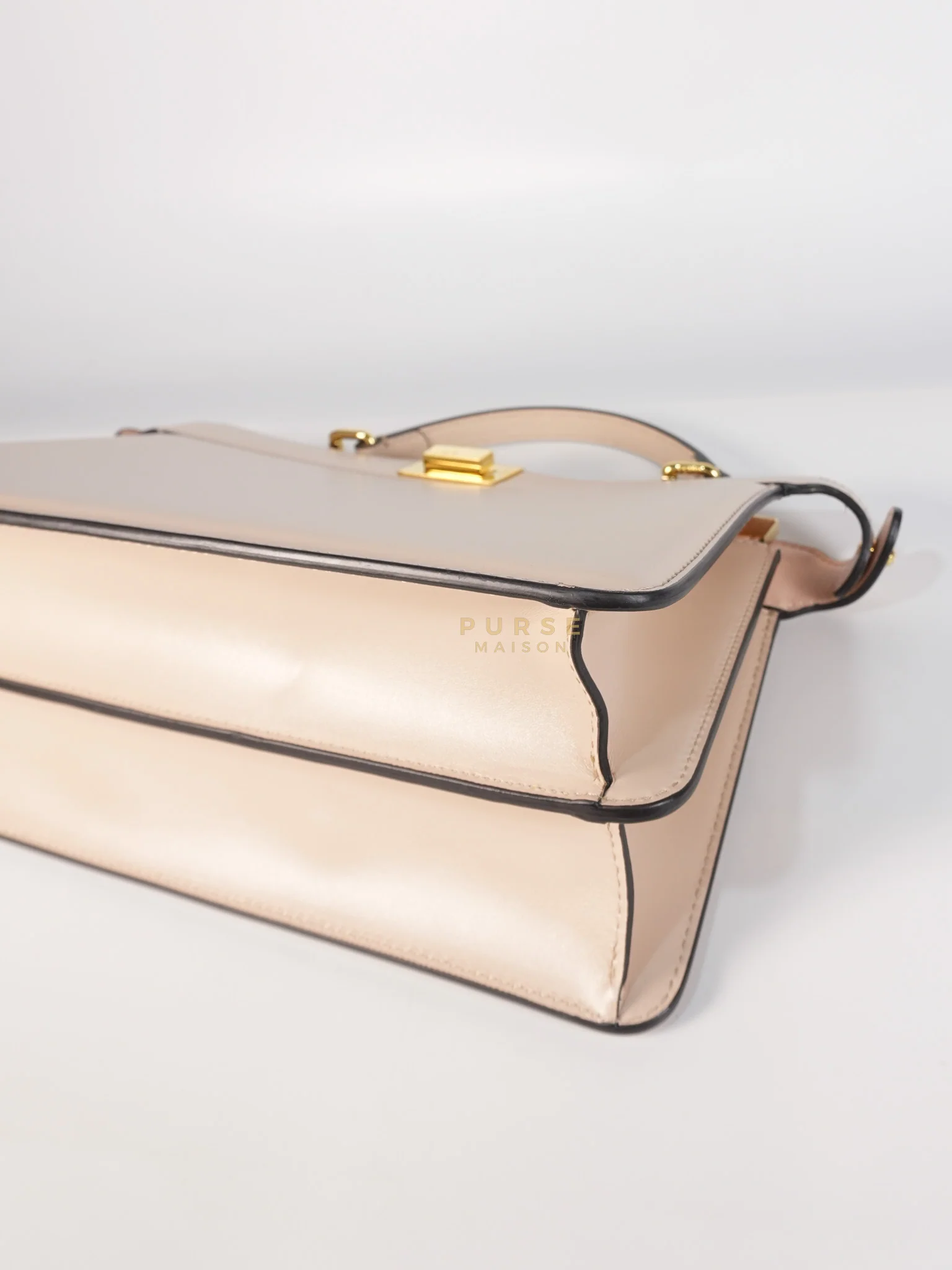 Fendi Peekaboo I See U East West Nappa Pink Leather - Image 17
