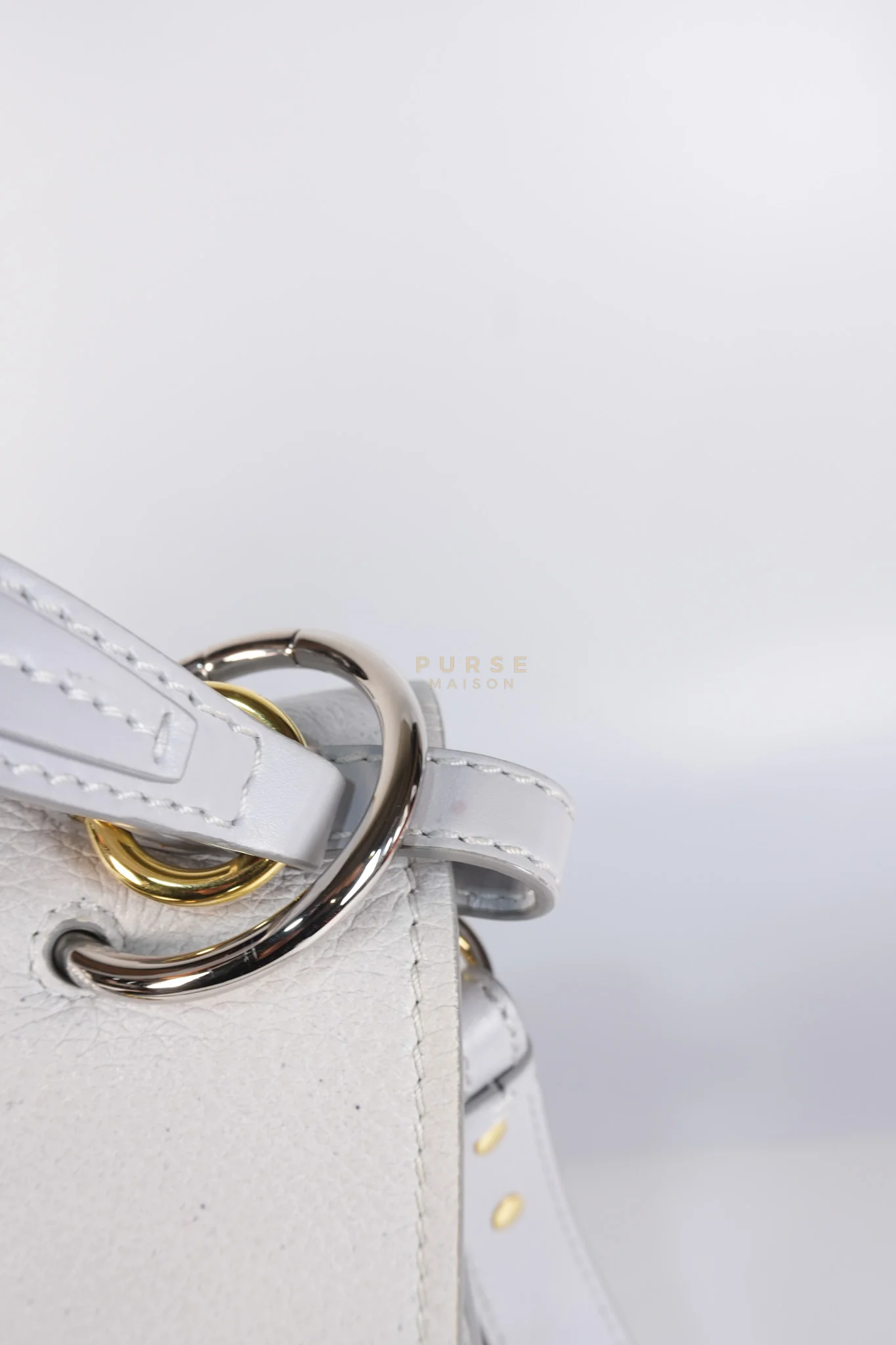 Chloe Aby Day Bag Small in Light Gray - Image 17