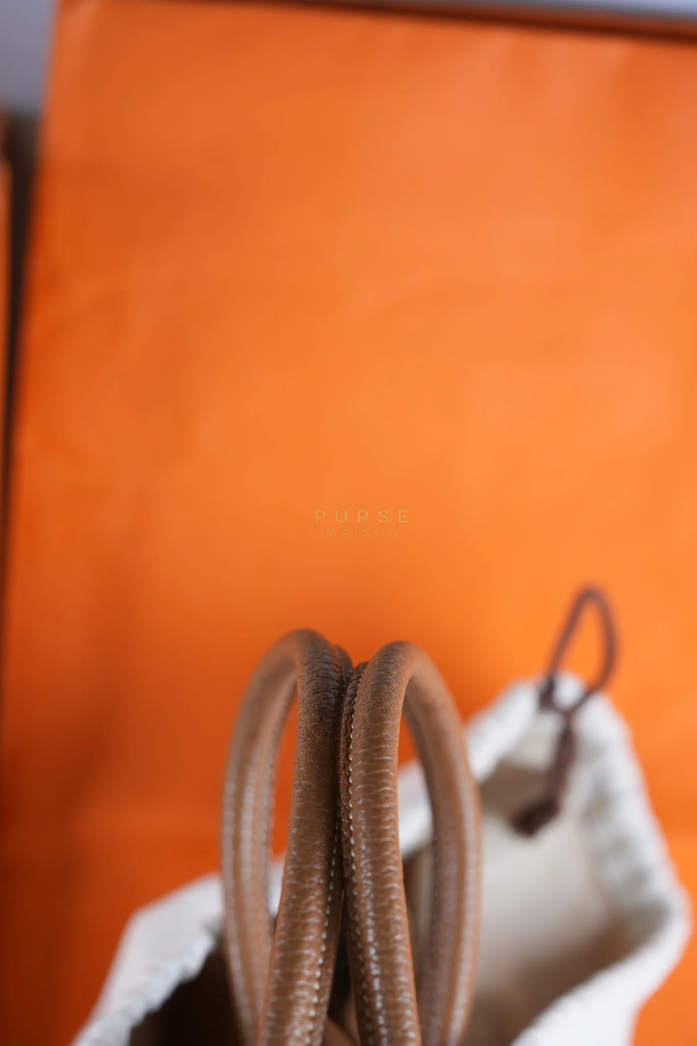 Hermes Garden Party Tote Bag(GPT) 36 in Gold Clemence Palladium Hardware Stamp X(2016) - Image 43