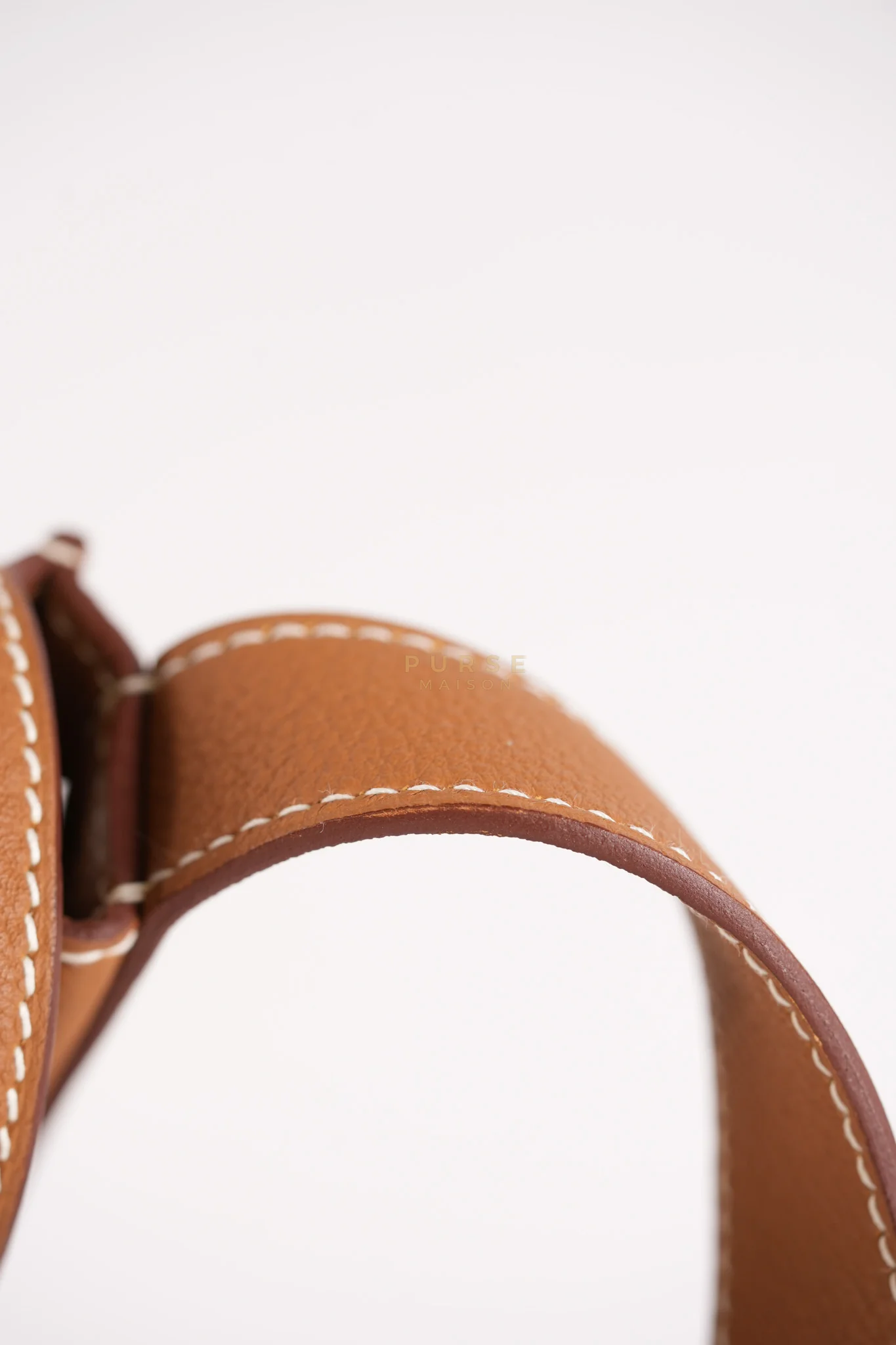 Hermes Steve Light Junior in Gold Togo Leather and Palladium Hardware Stamp Z (2021) - Image 22