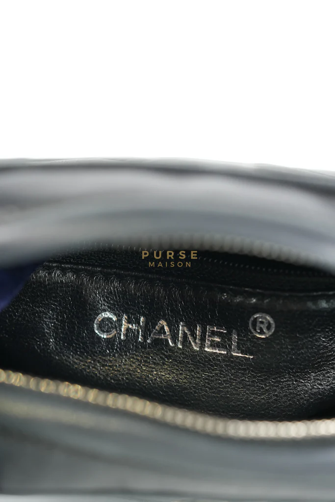 Chanel Square Camera Bag Vintage Quilted Lambskin Leather and Silver Hardware Series 4 - Image 41