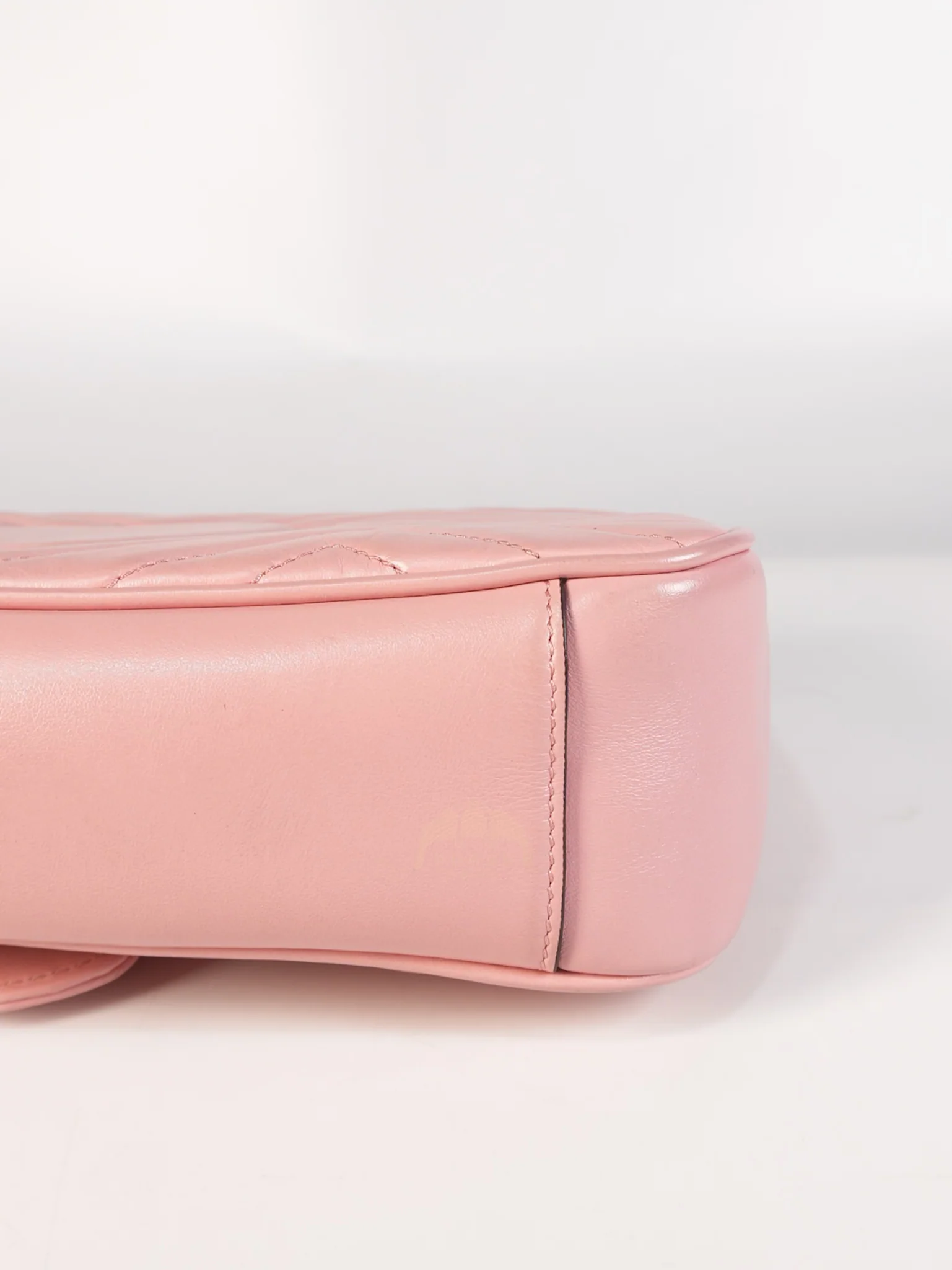 Gucci Marmont Small in Pink Matelasse Leather and Silver Hardware Crossbody Bag - Image 15