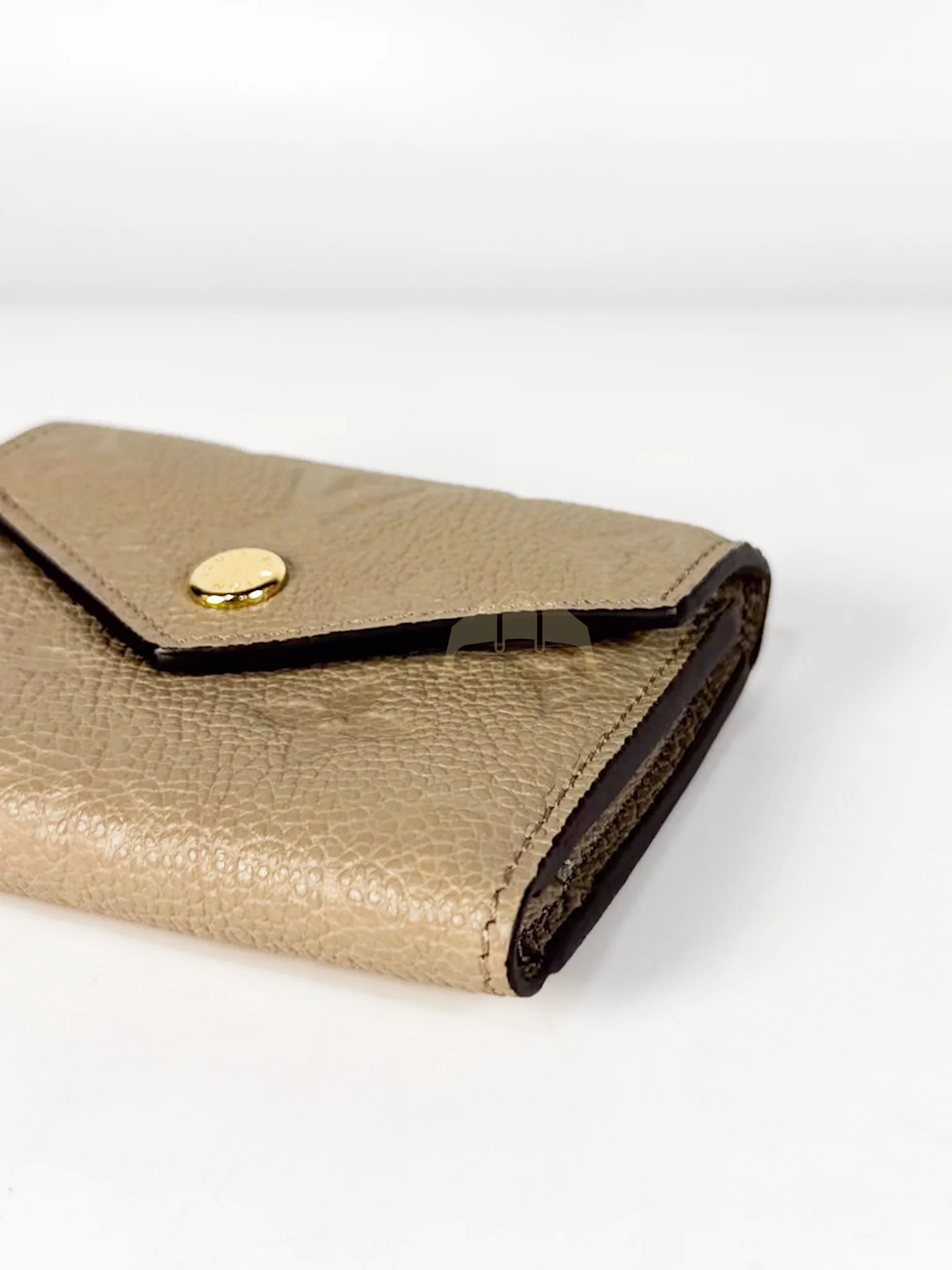Louis Vuitton Rosalie Wallet in Tourterelle Monogram Empreinte Leather (Microchip) - Image 6