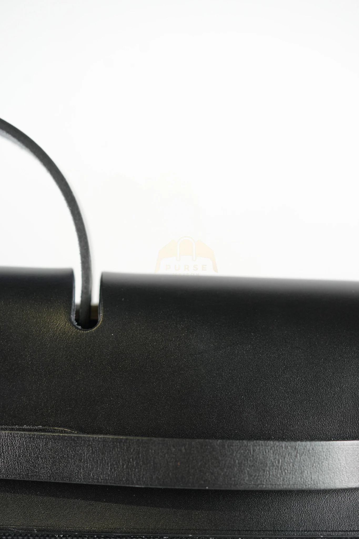 Hermes Herbag Messenger 39 in Black Military Toile Vache Hunter & Palladium Hardware Stamp K(2025) - Image 17