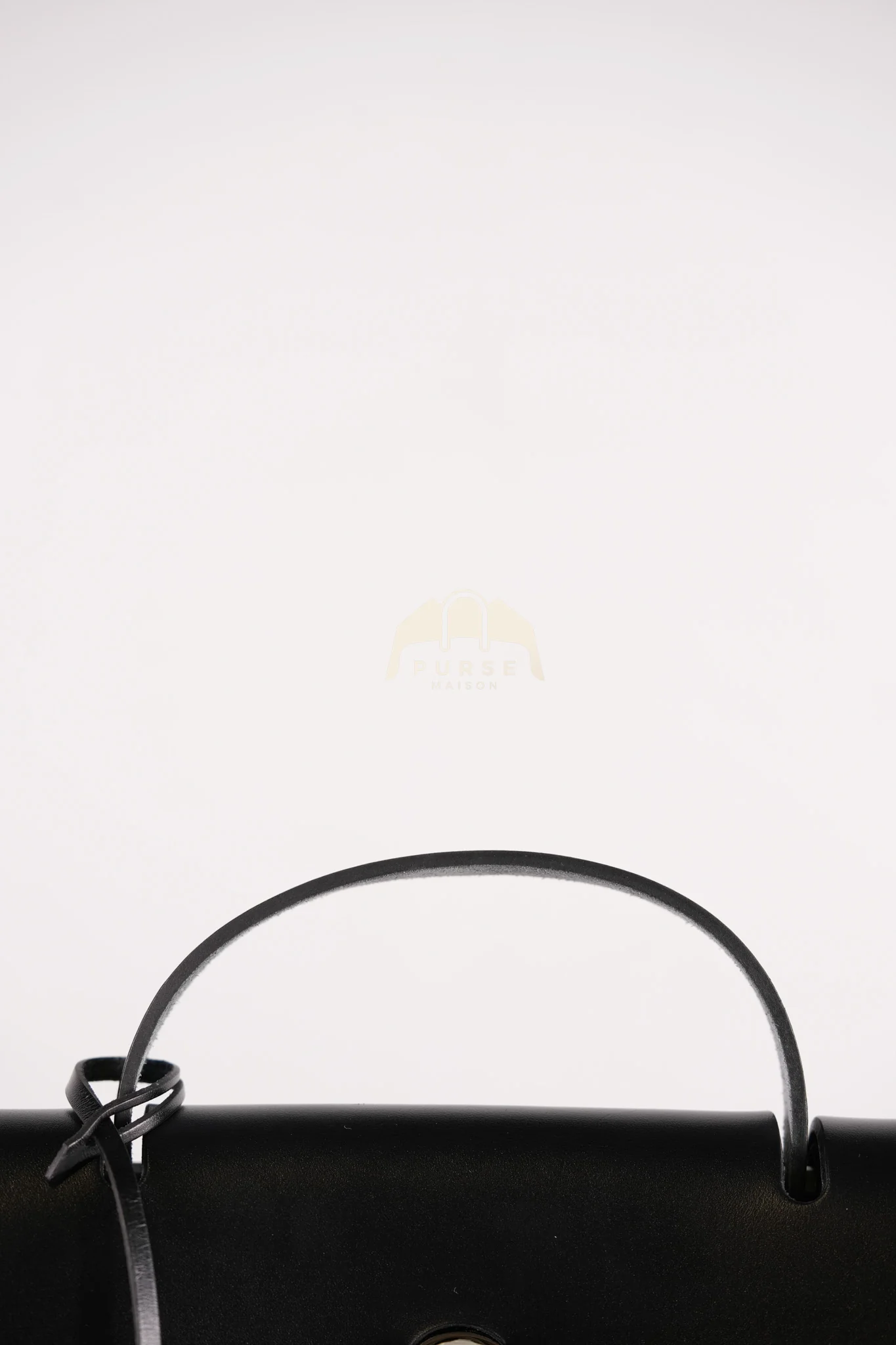 Hermes Herbag Messenger 39 in Black Military Toile Vache Hunter & Palladium Hardware Stamp K(2025) - Image 18