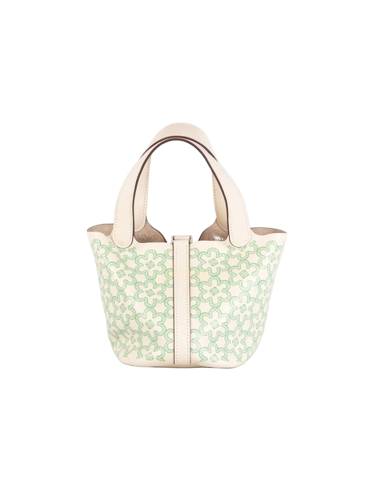 Hermes Picotin Micro Lucky Daisy in Nata Swift Leather Stamp U (2022) - Image 4