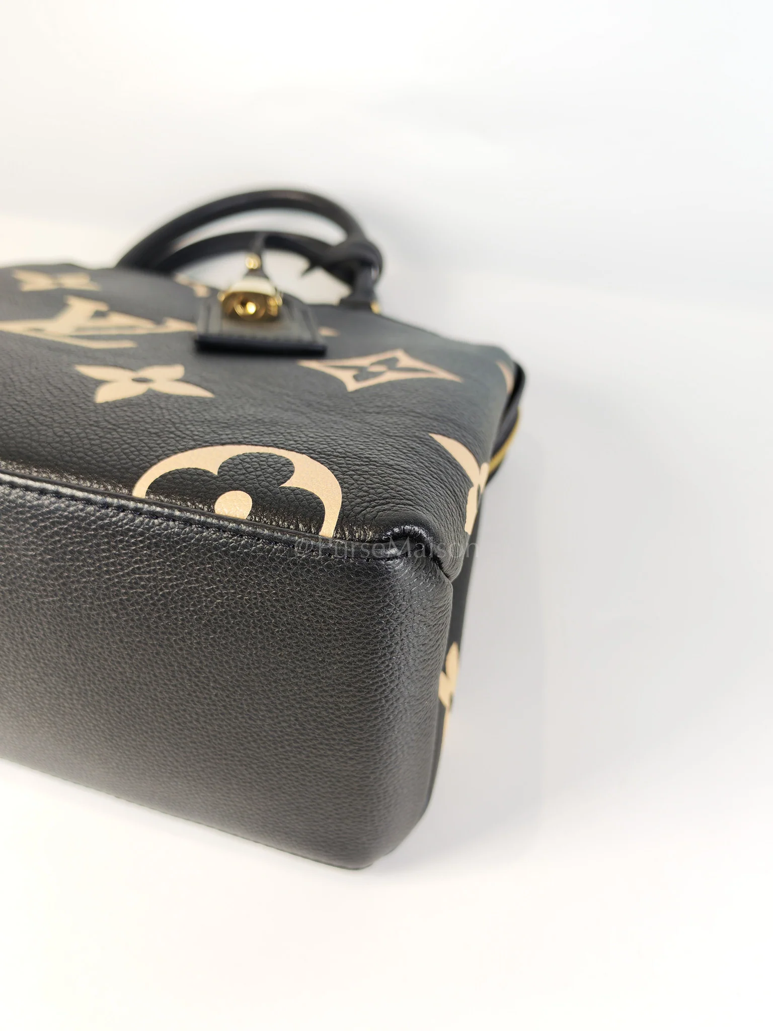 Louis Vuitton Petit Palais PM in Monogram Empreinte Bicolor Leather (Microchip) - Image 10