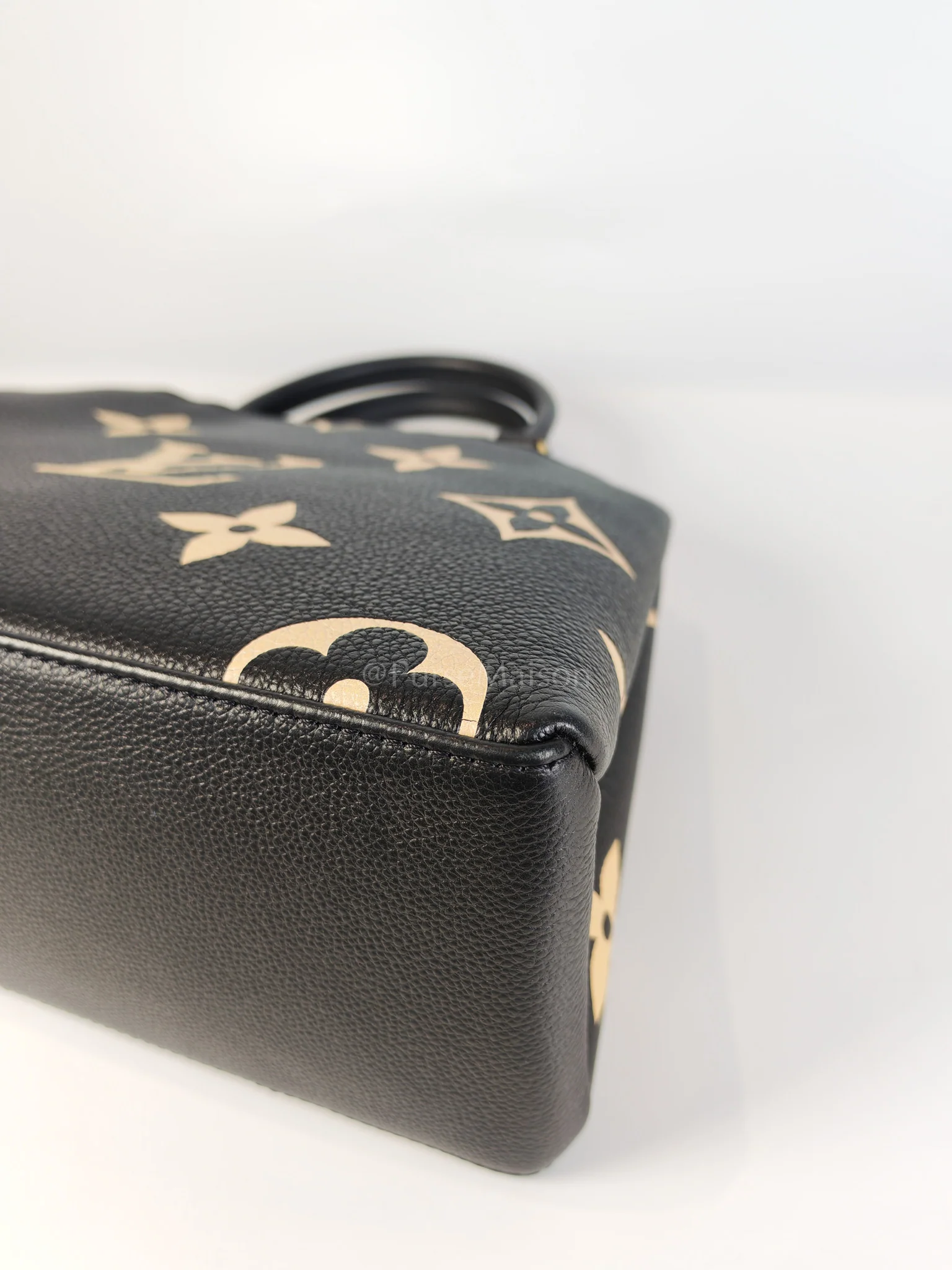 Louis Vuitton Petit Palais PM in Monogram Empreinte Bicolor Leather (Microchip) - Image 14