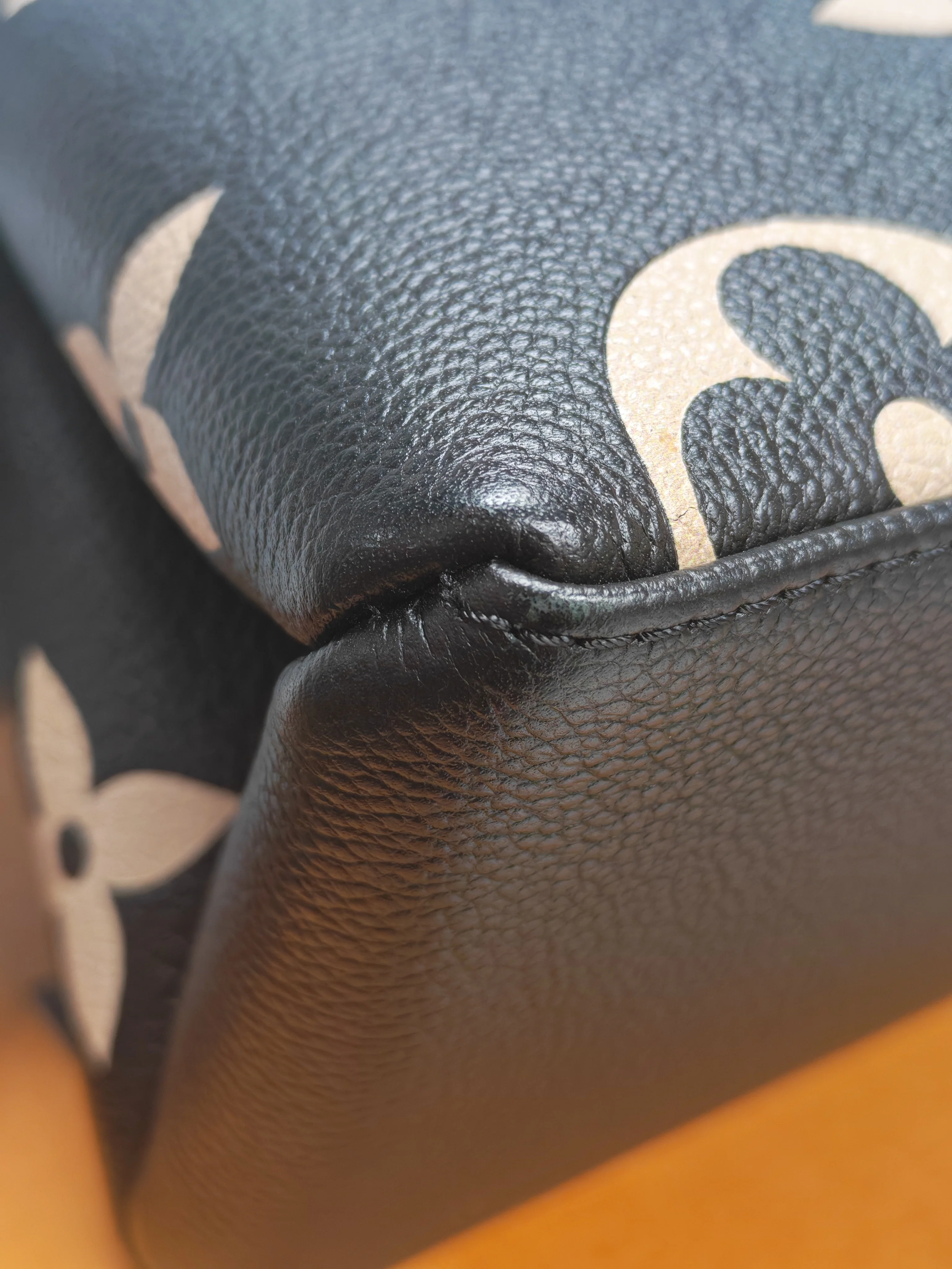 Louis Vuitton Petit Palais PM in Monogram Empreinte Bicolor Leather (Microchip) - Image 18