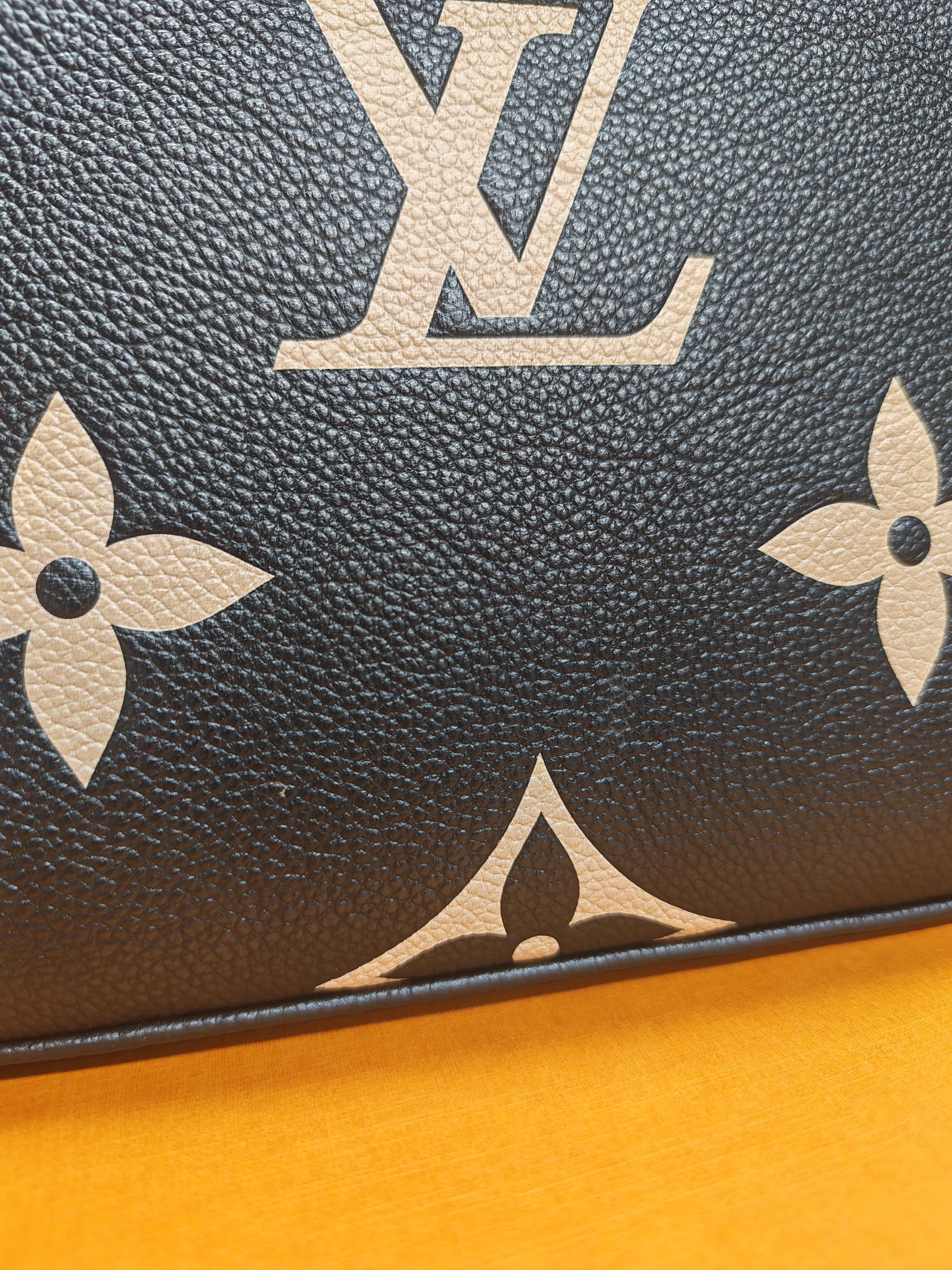 Louis Vuitton Petit Palais PM in Monogram Empreinte Bicolor Leather (Microchip) - Image 20