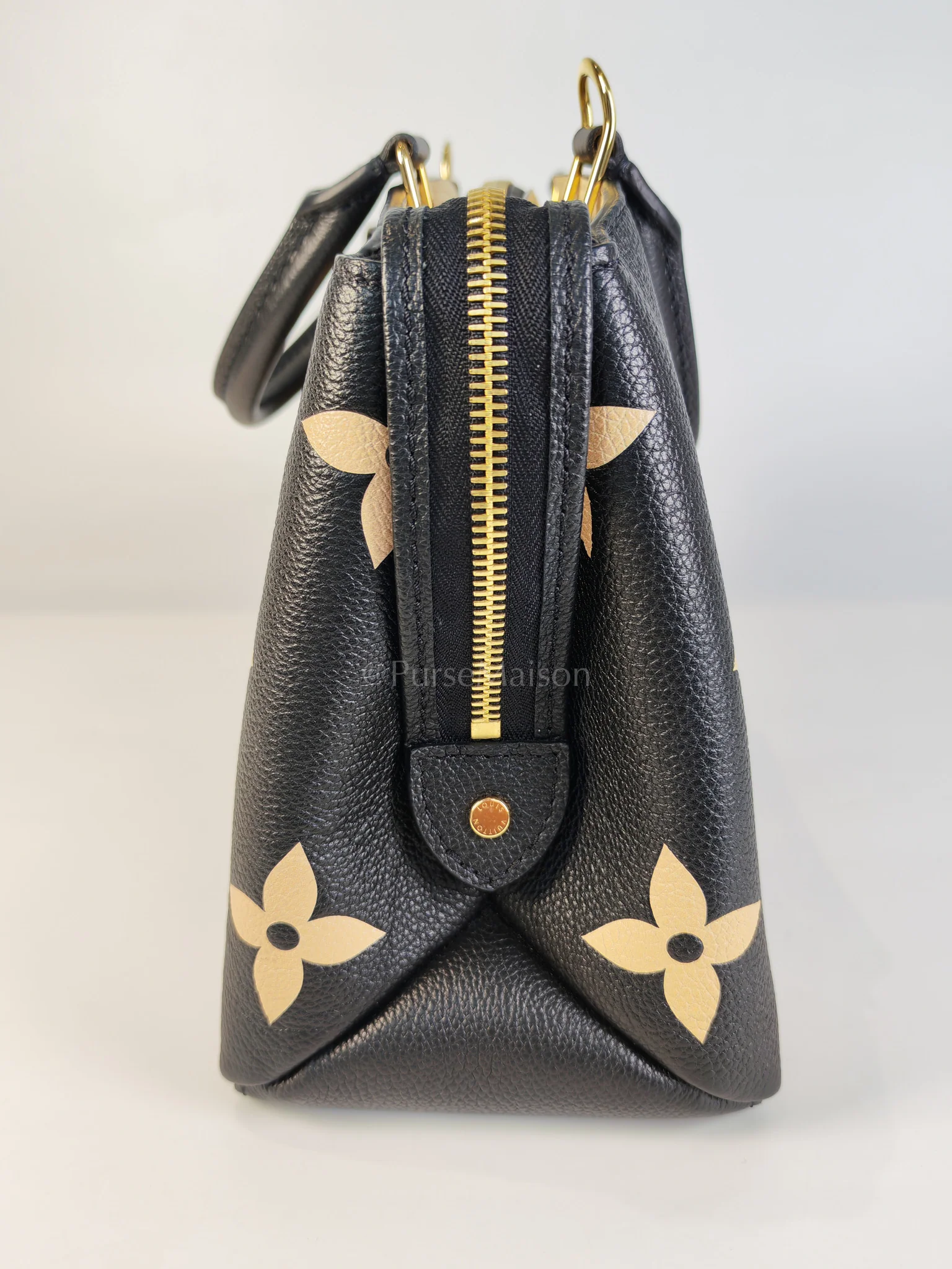 Louis Vuitton Petit Palais PM in Monogram Empreinte Bicolor Leather (Microchip) - Image 24