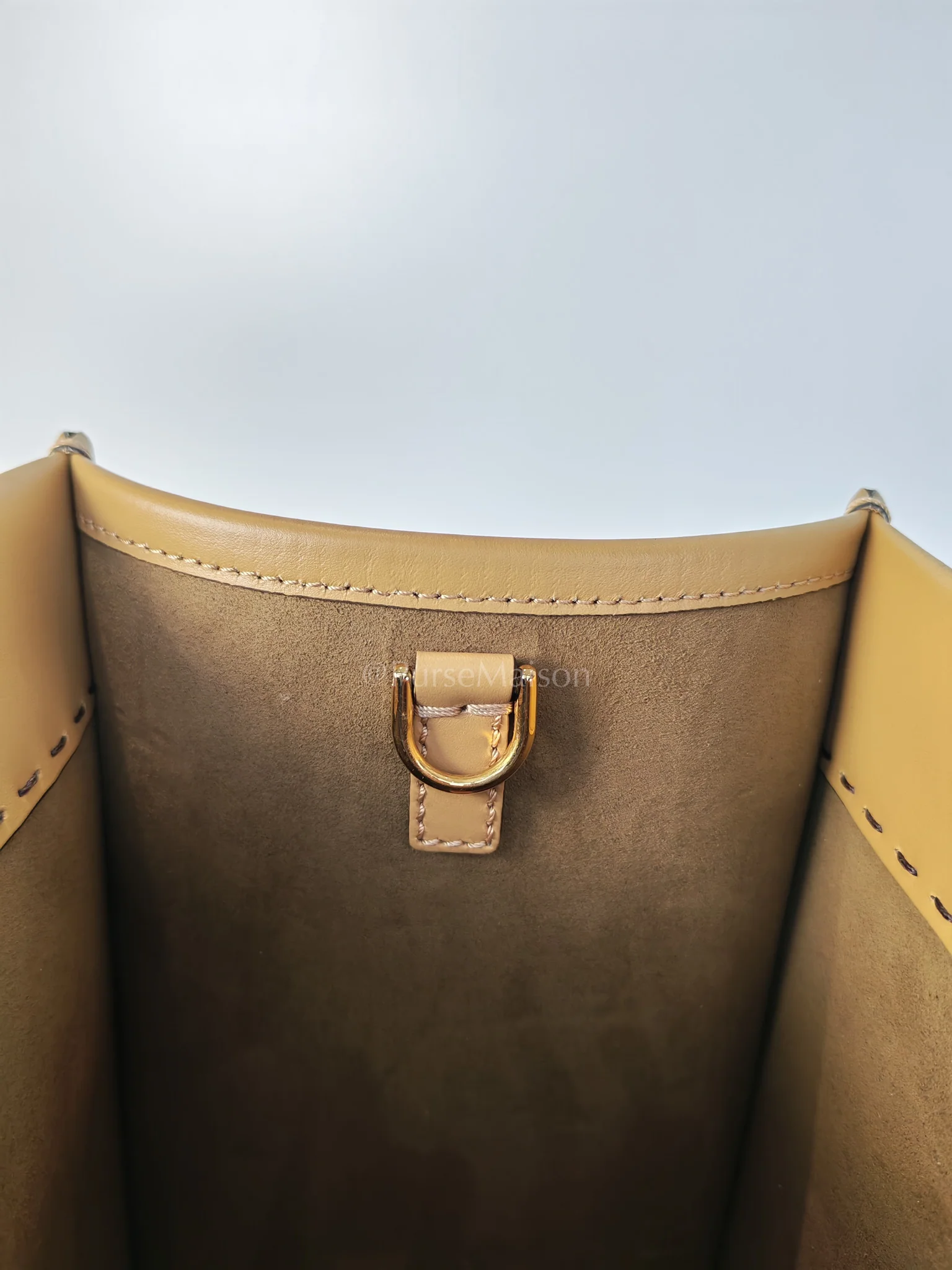 Fendi Sunshine Medium in Beige Smooth Calfskin Leather Tote Bag - Image 21