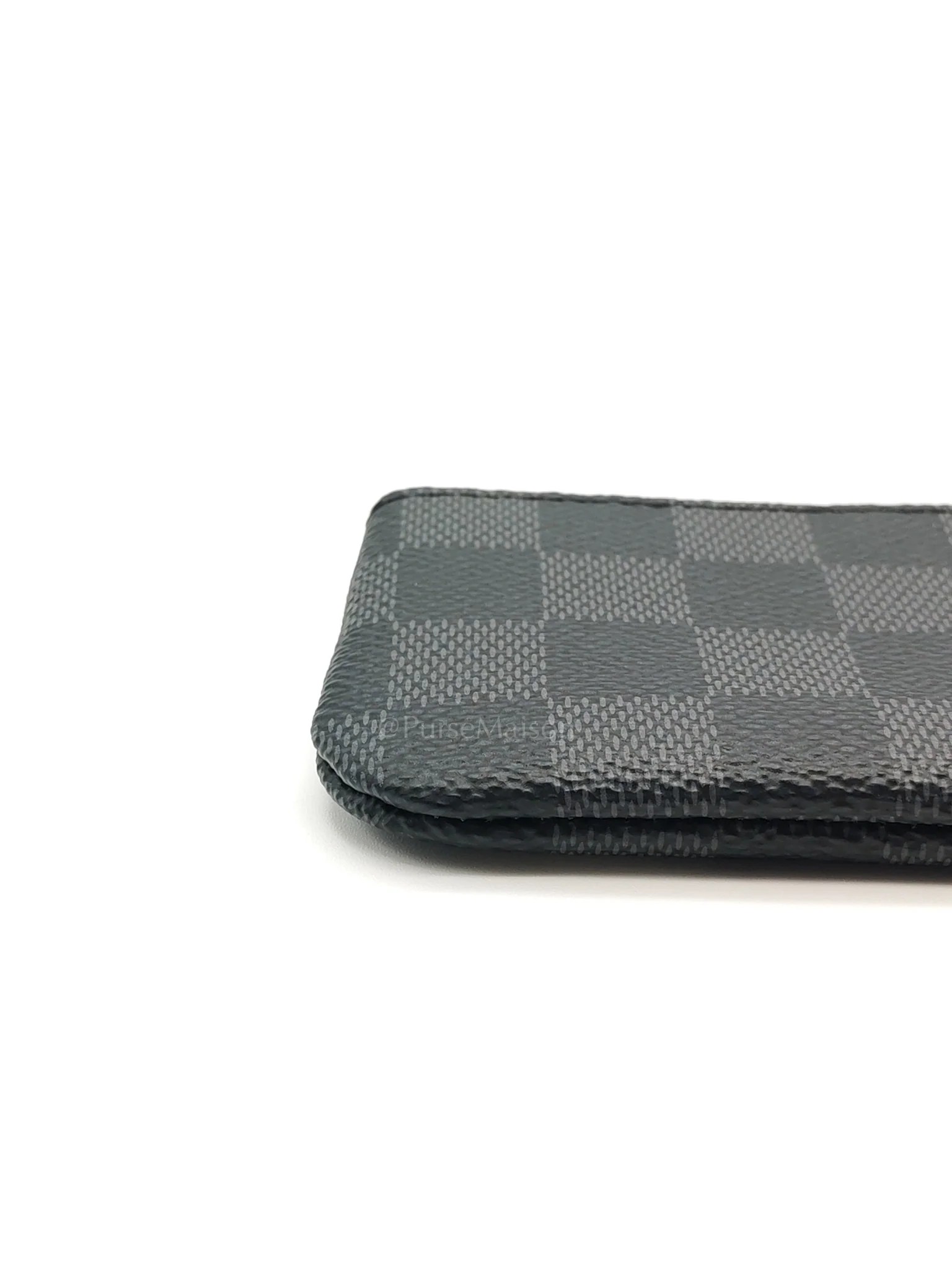 Louis Vuitton Pochette Key Cles  Pouch in Damier Graphite Canvas & Silver Hardware (Datecode: CT4205) - Image 10