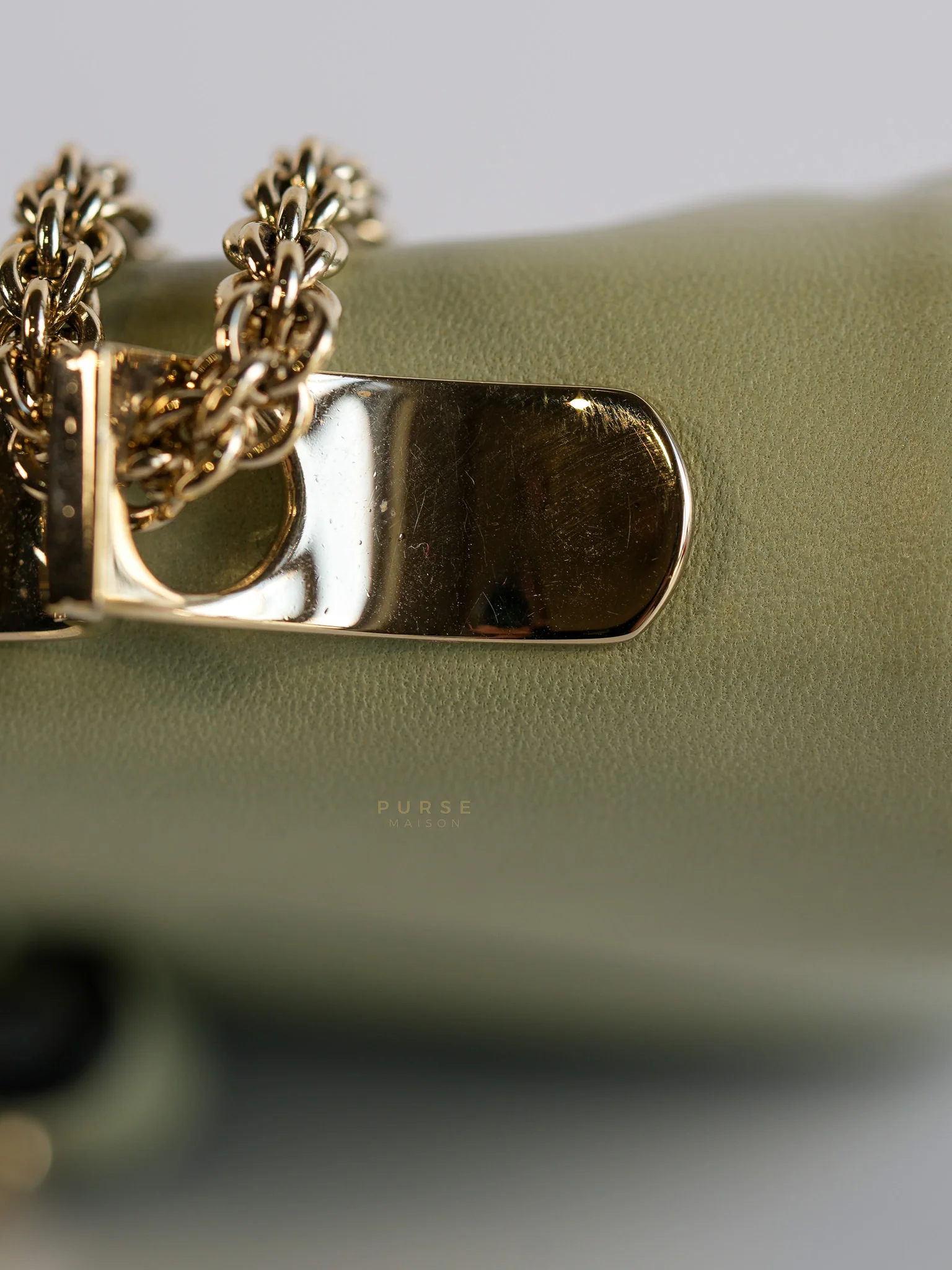Valentino Vavavoom Rockstud Light Green Leather - Image 23