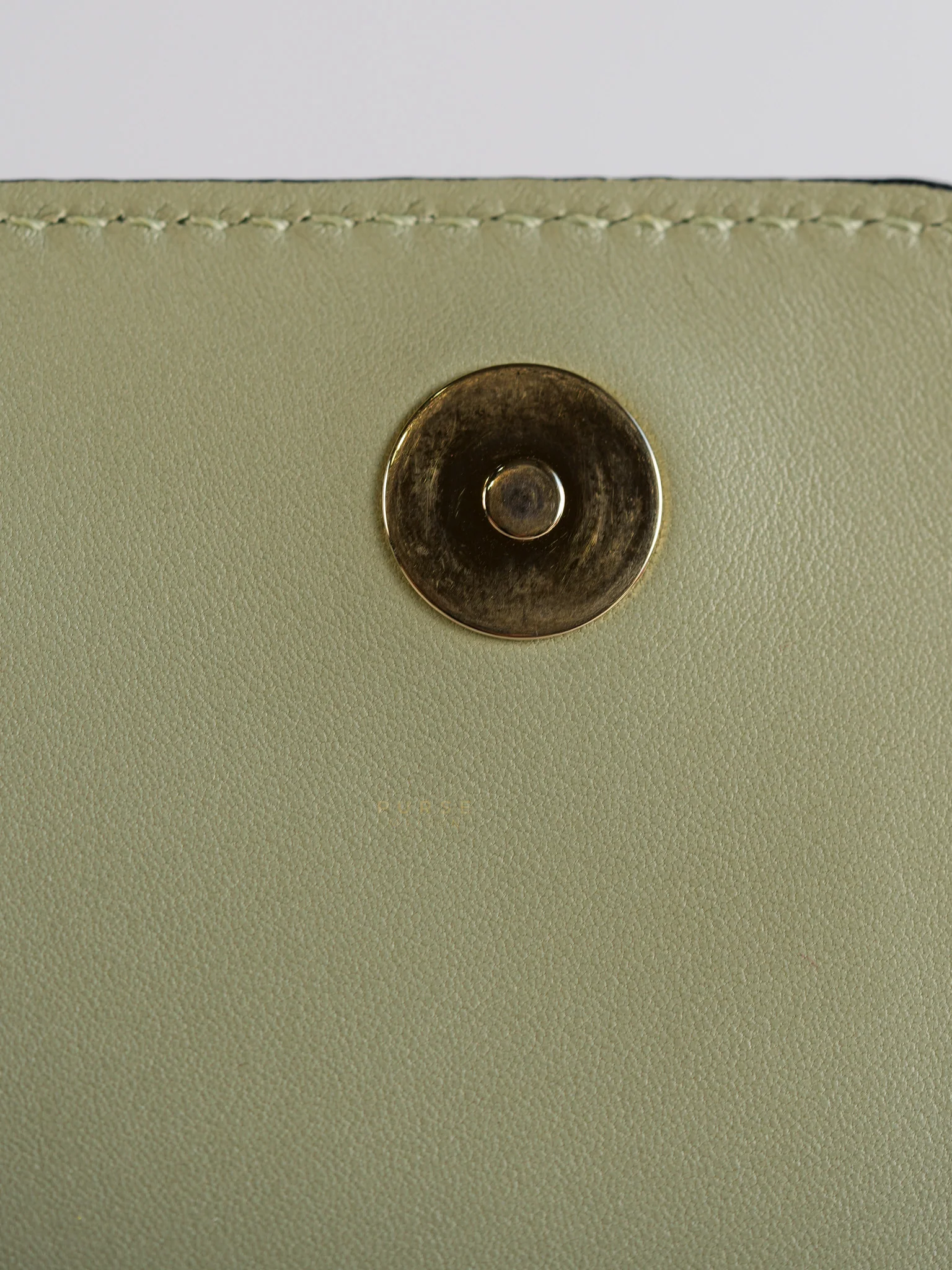 Valentino Vavavoom Rockstud Light Green Leather - Image 25