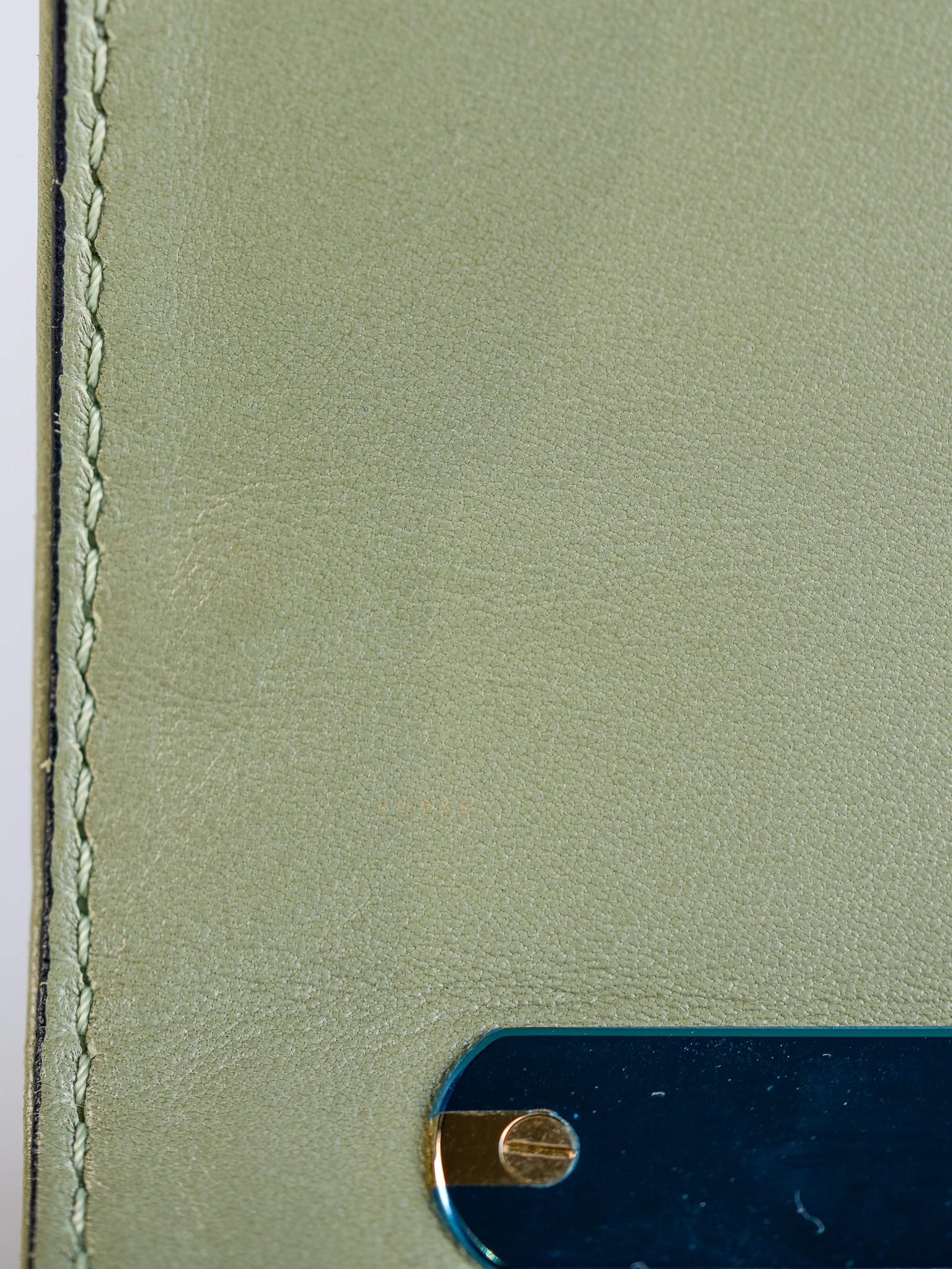 Valentino Vavavoom Rockstud Light Green Leather - Image 28