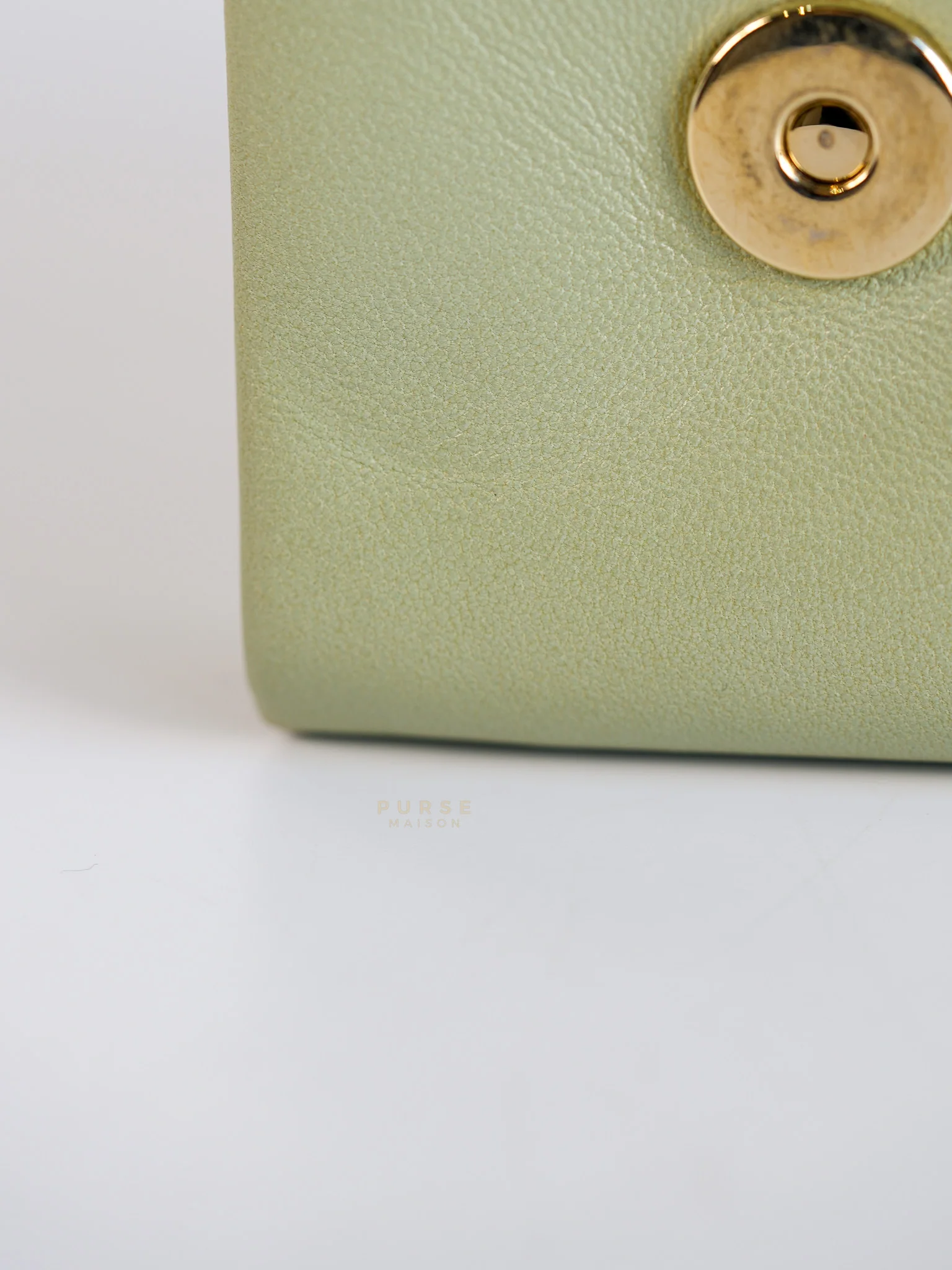 Valentino Vavavoom Rockstud Light Green Leather - Image 32