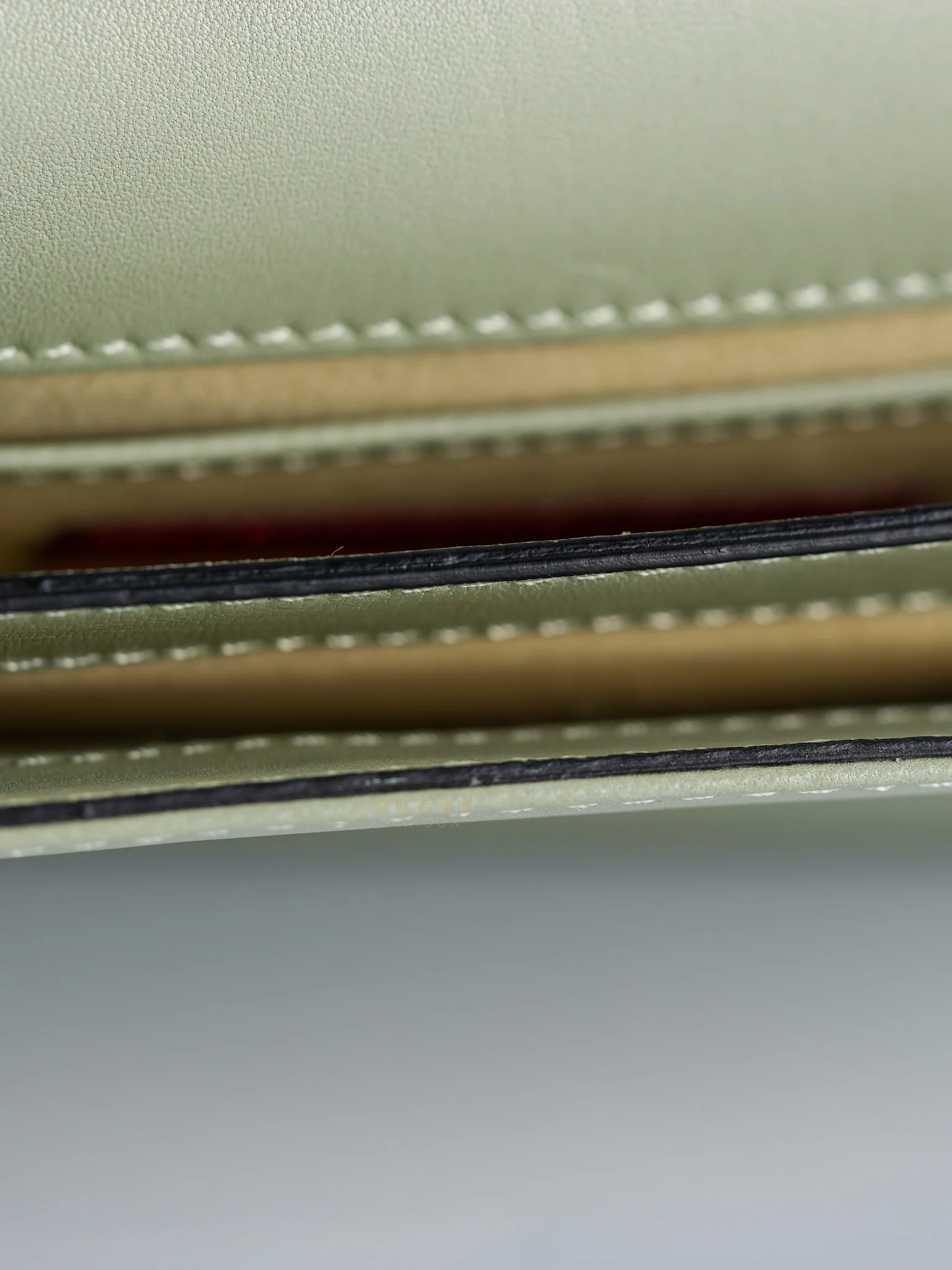 Valentino Vavavoom Rockstud Light Green Leather - Image 33