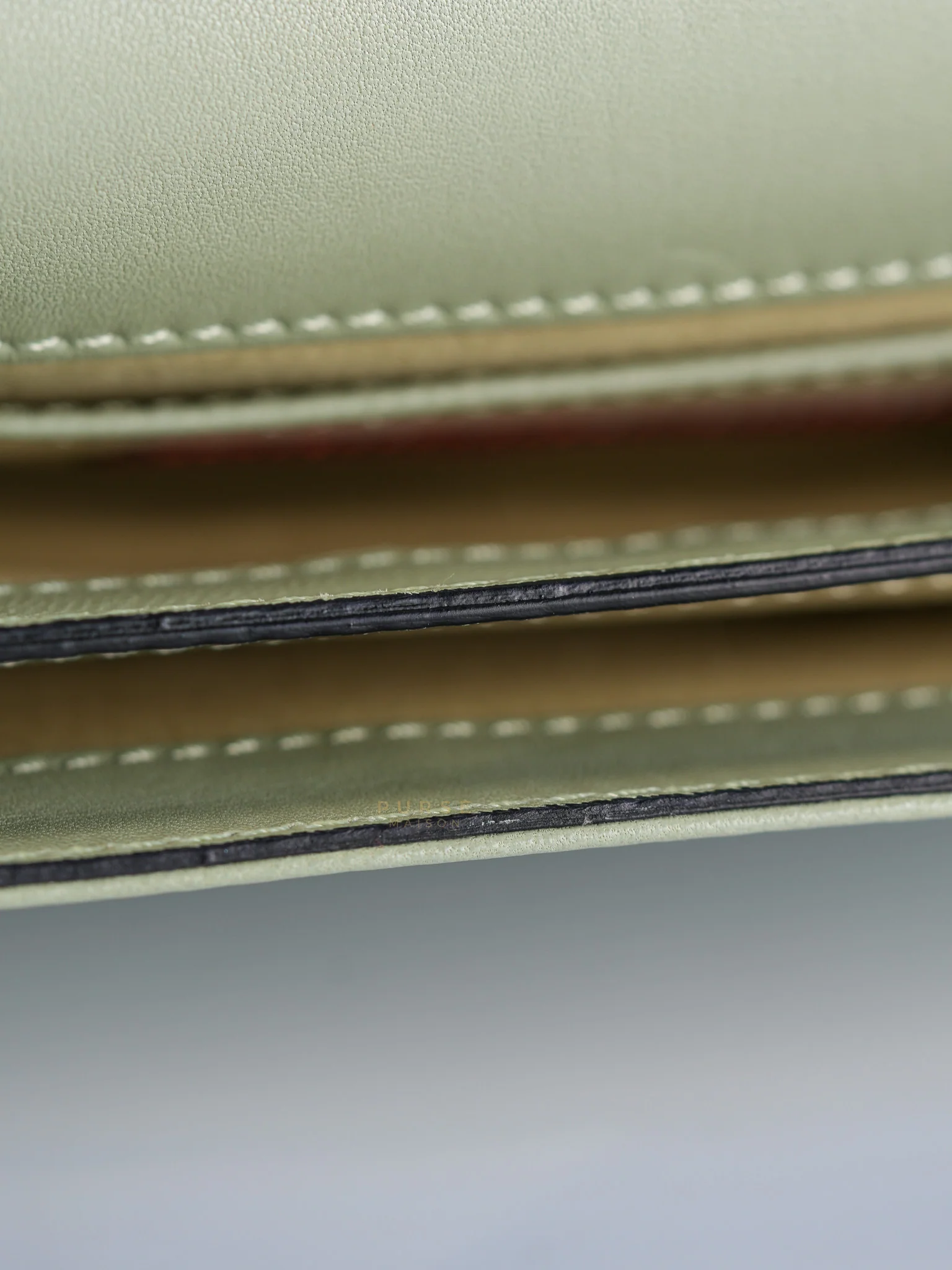 Valentino Vavavoom Rockstud Light Green Leather - Image 34