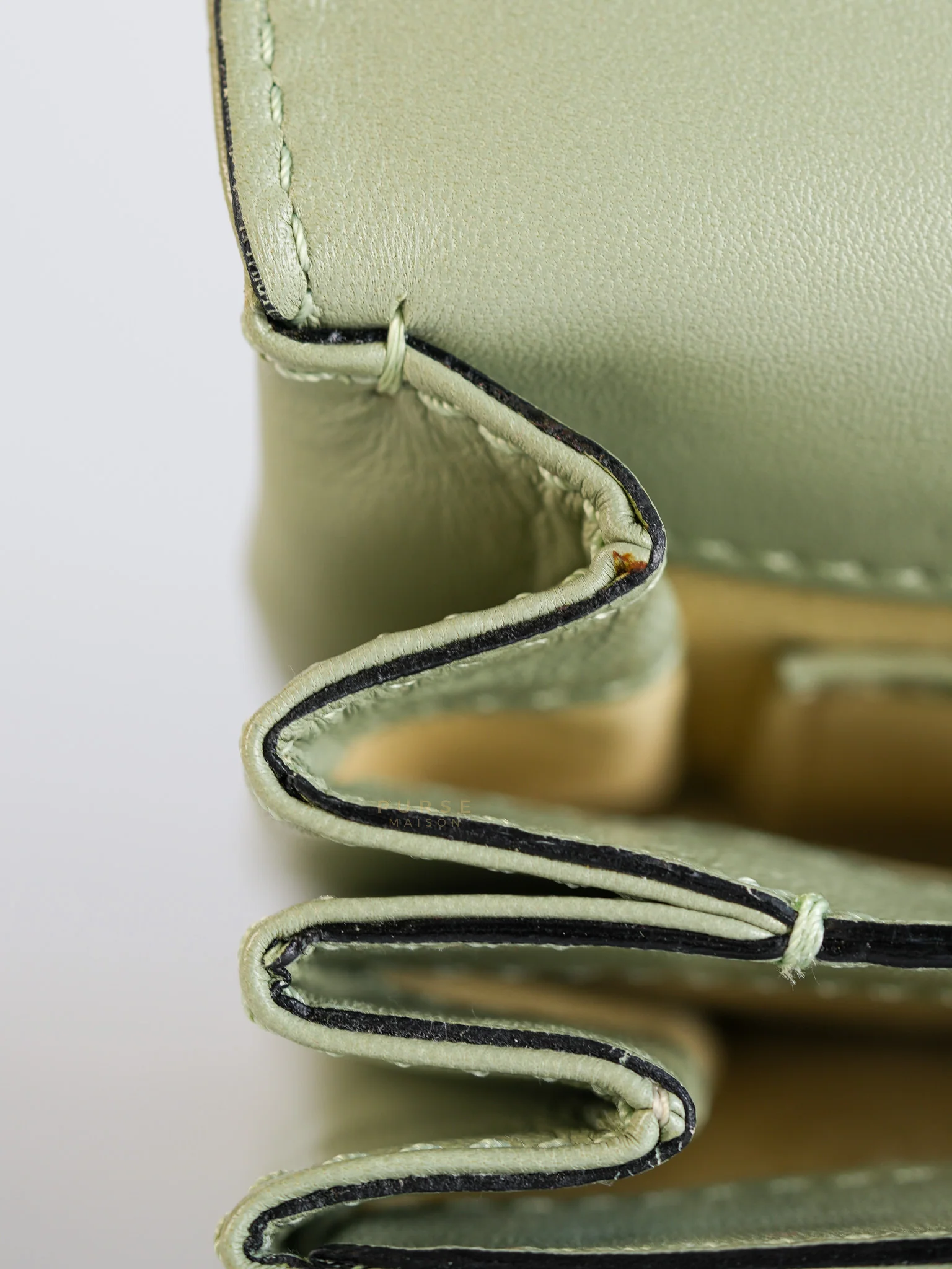 Valentino Vavavoom Rockstud Light Green Leather - Image 39
