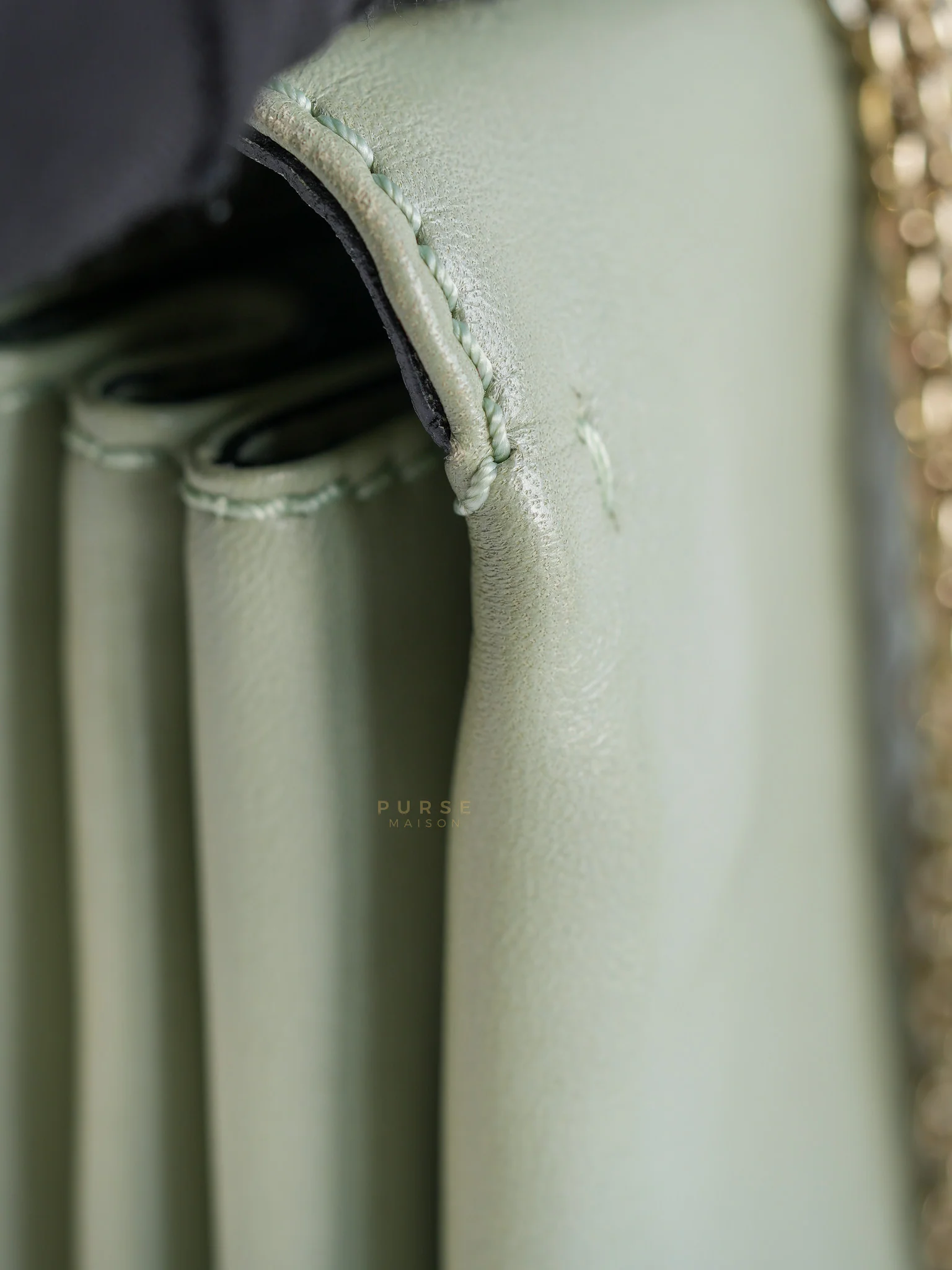 Valentino Vavavoom Rockstud Light Green Leather - Image 45