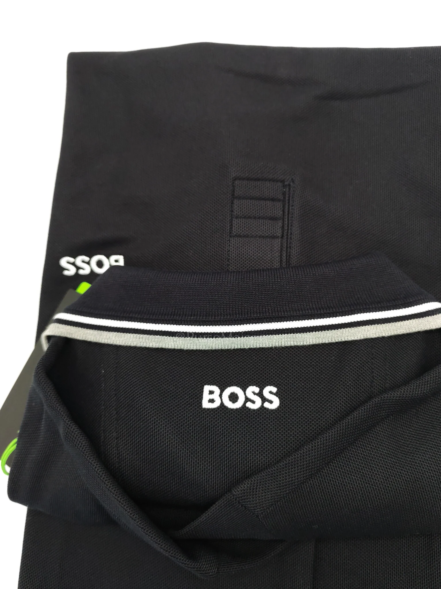 Hugo Boss Jersey Polo Shirt in Navy/Dark Blue for Men Size L - Image 6