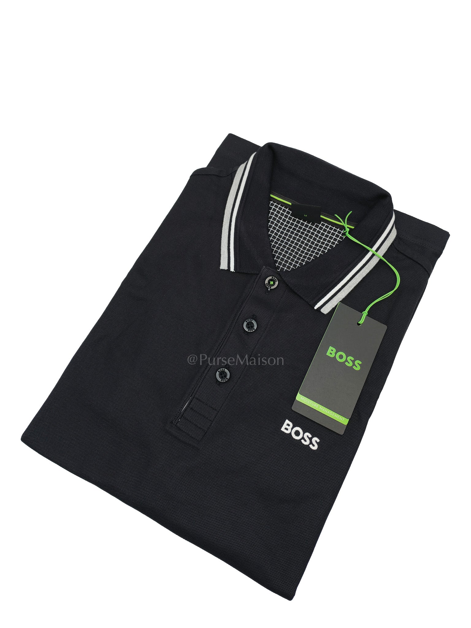 Hugo Boss Jersey Polo Shirt in Navy/Dark Blue for Men Size M