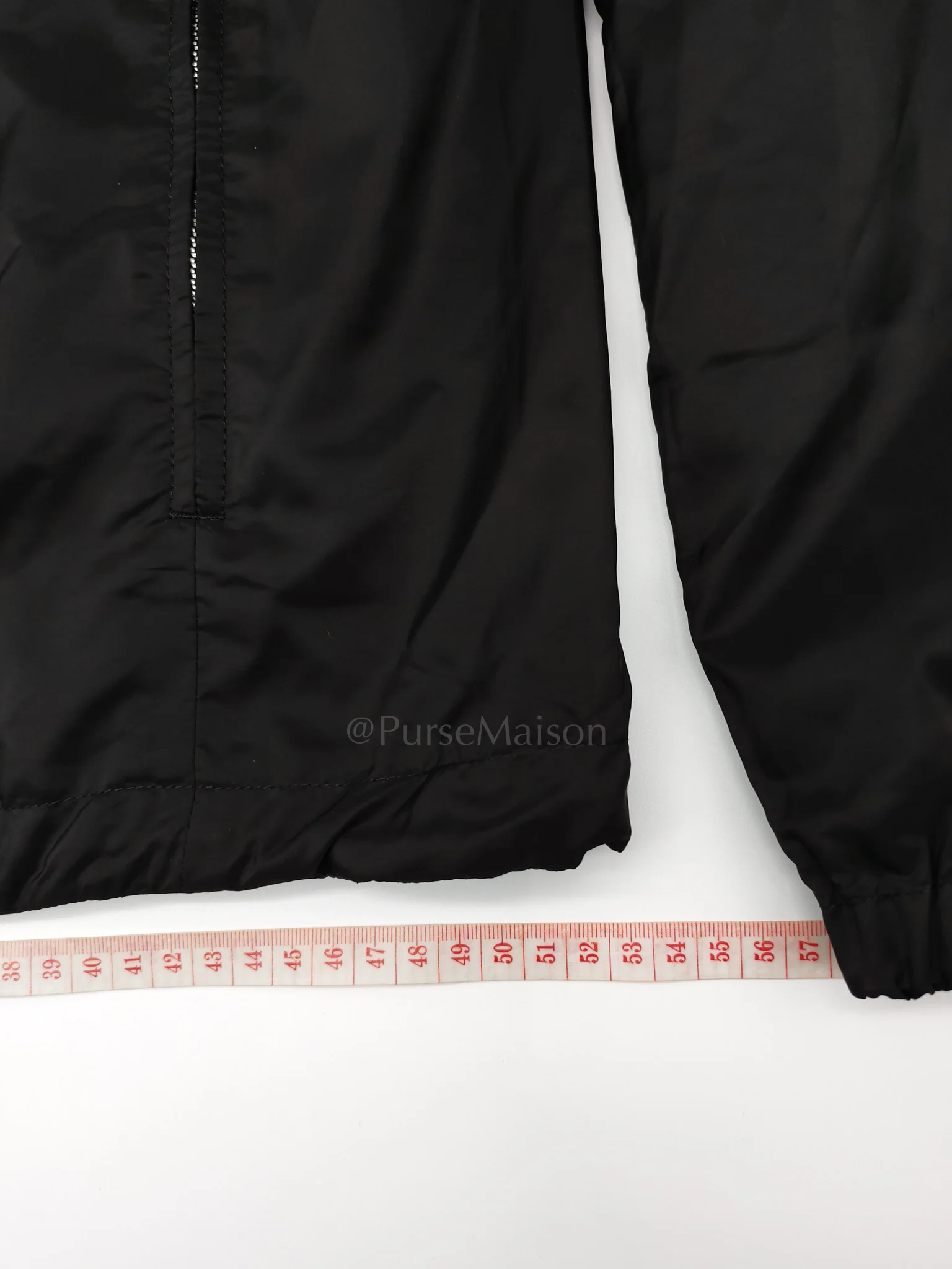 Prada Blouson Reversible Black Nylon Jacket Size 52 - Image 9
