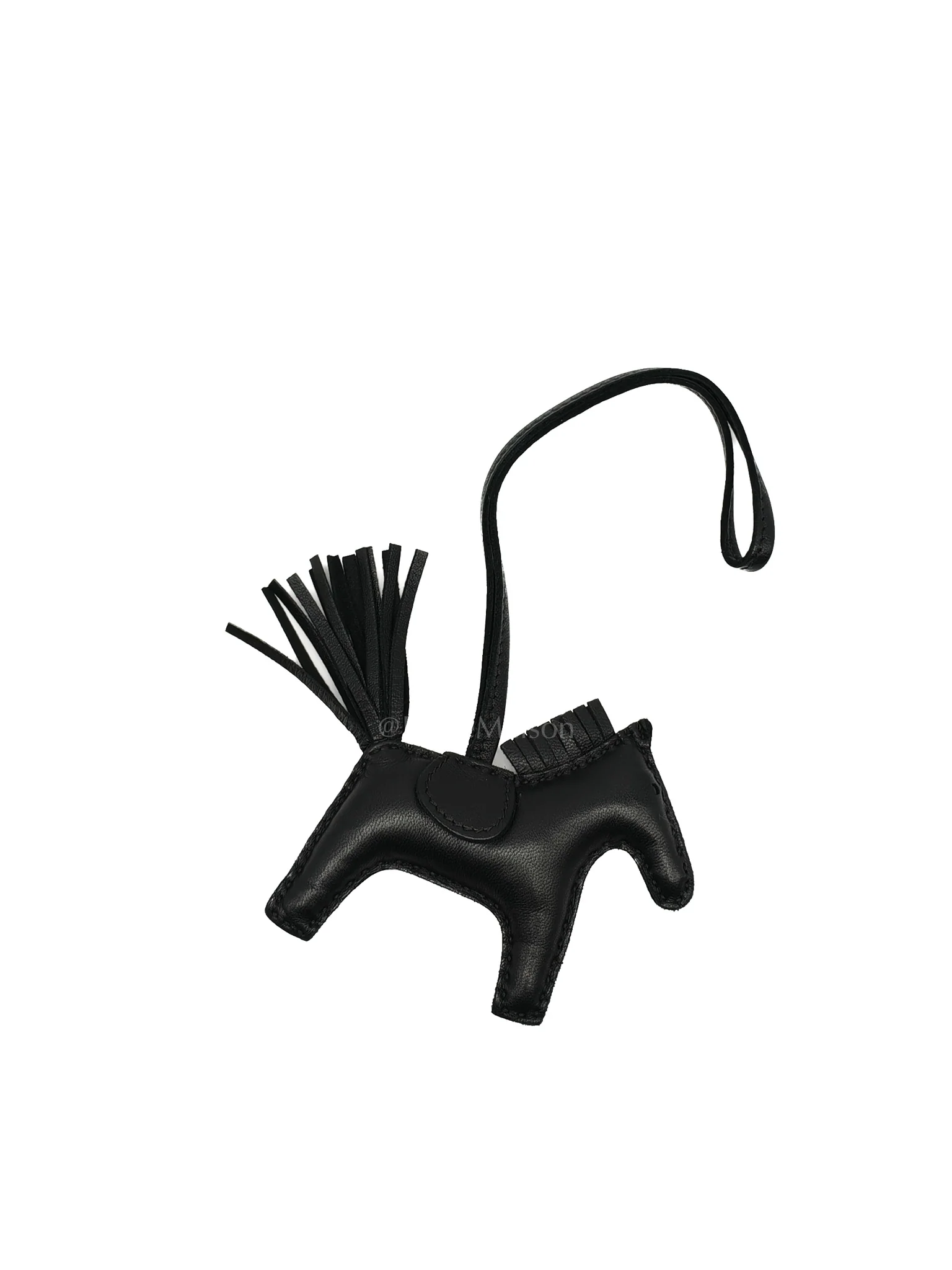 Hermes Rodeo Charm PM So Black in Swift Leather Stamp U(2022) - Image 3