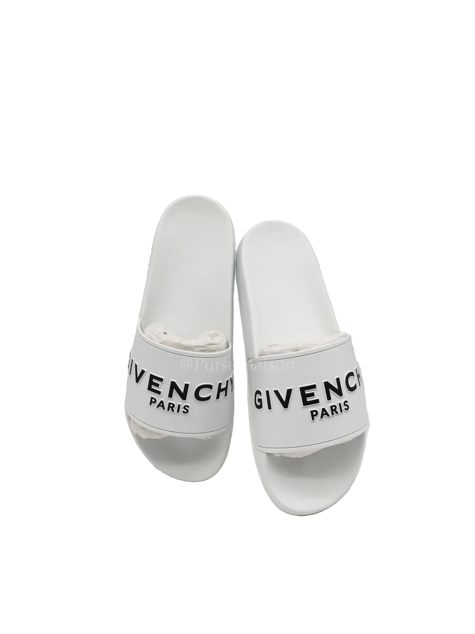 Givenchy White Rubber Pool Slides 41 EU (27 cm) - Image 2