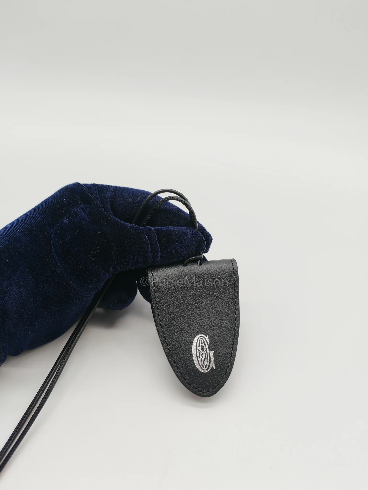 Saint Louis PM with Croc Universel Clip Charm in Noir/Black Goyardine Canvas - Image 19