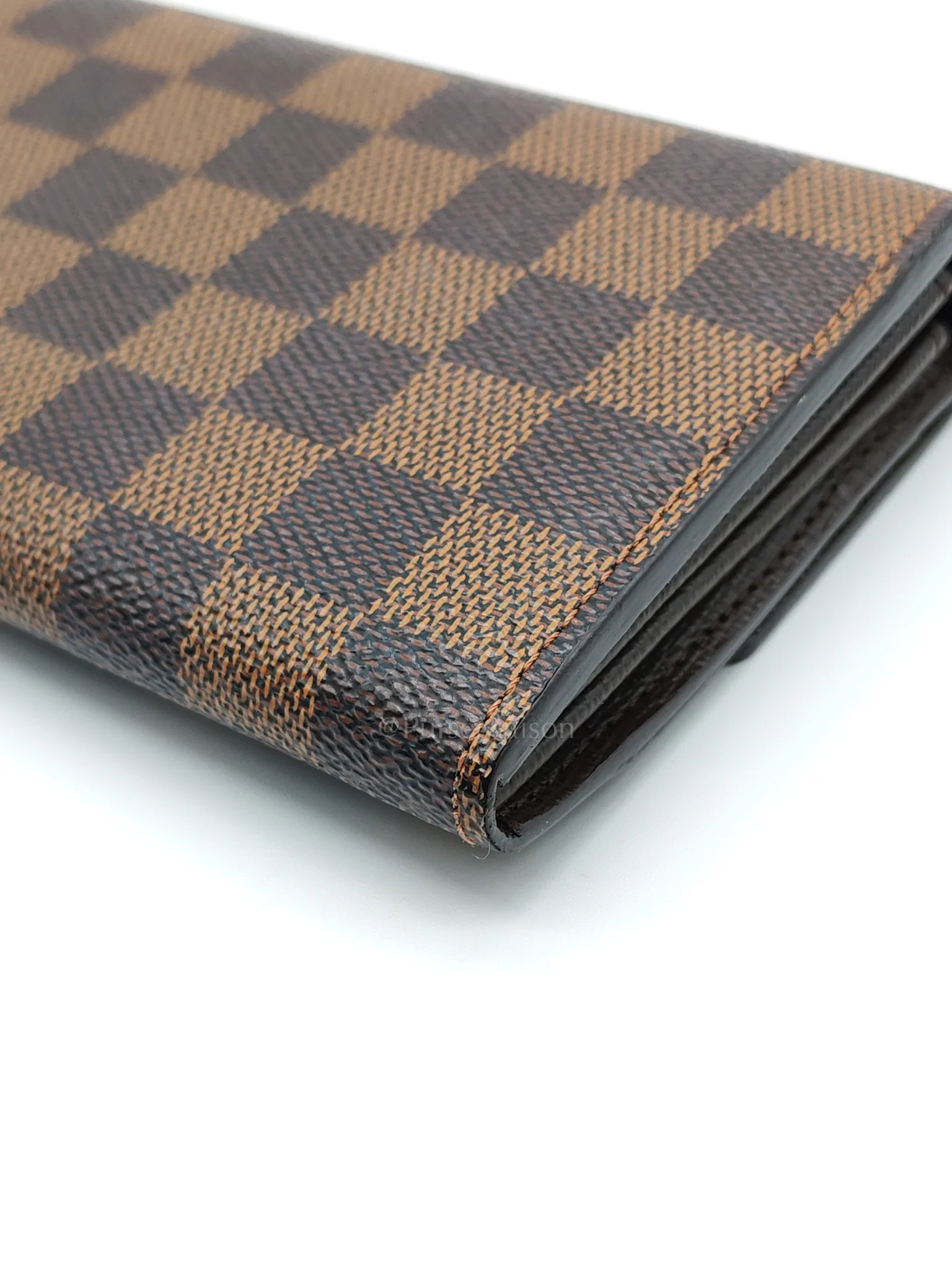 Louis Vuitton Sarah Long Wallet in Damier Ebene Canvas - Image 14