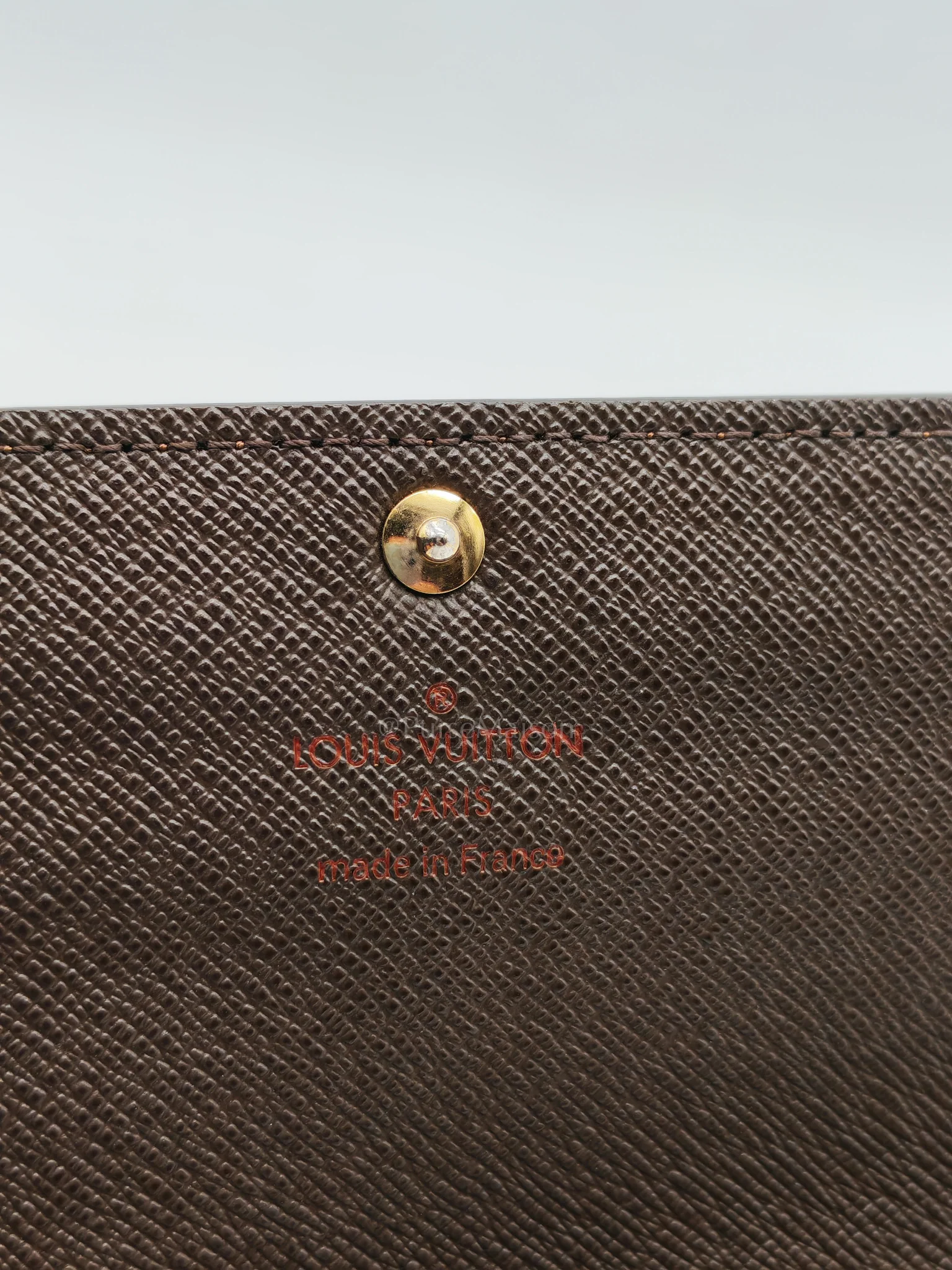 Louis Vuitton Sarah Long Wallet in Damier Ebene Canvas - Image 18