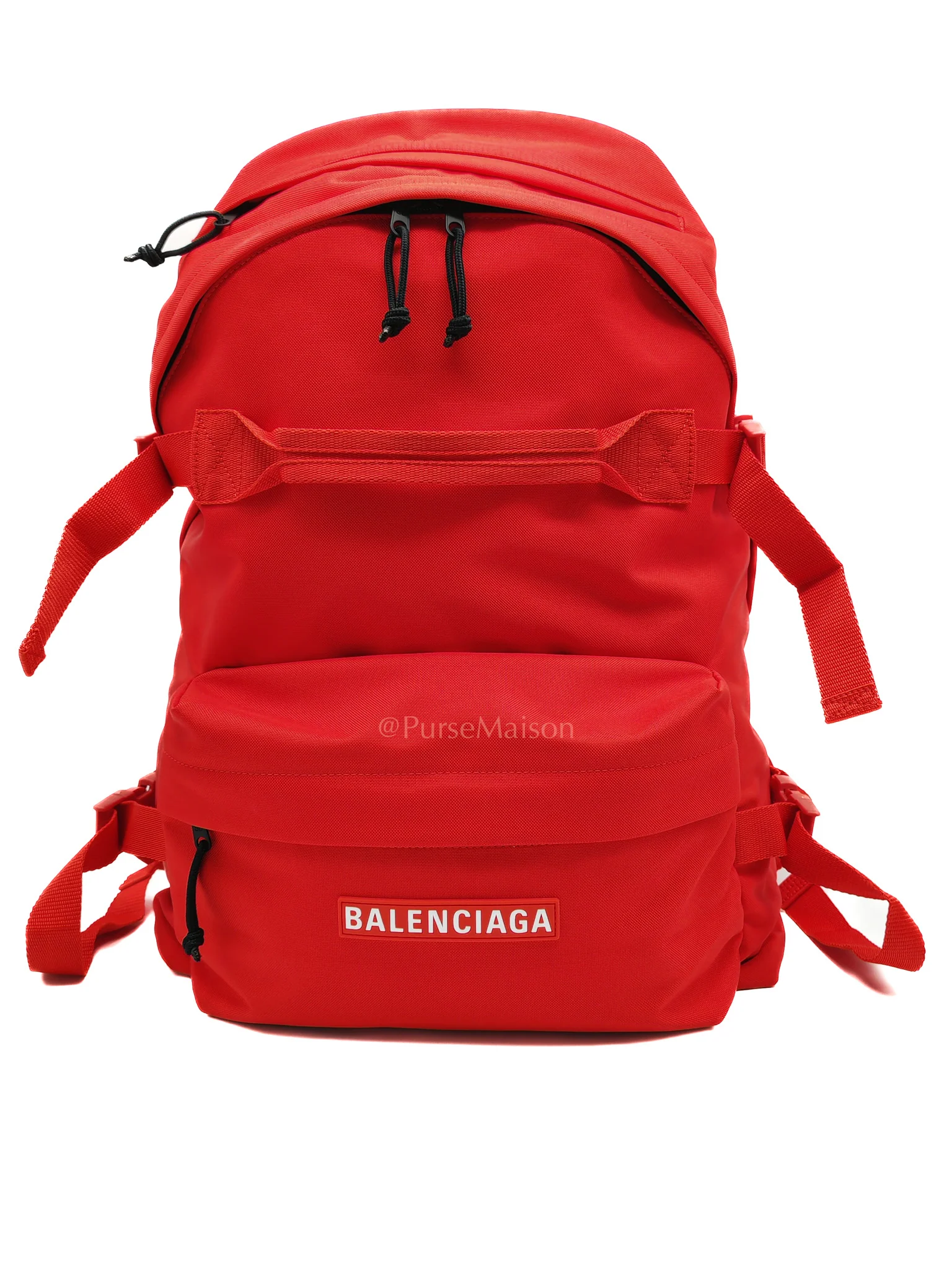 Balenciaga Skiwear in Red Nylon Backpack - Image 2