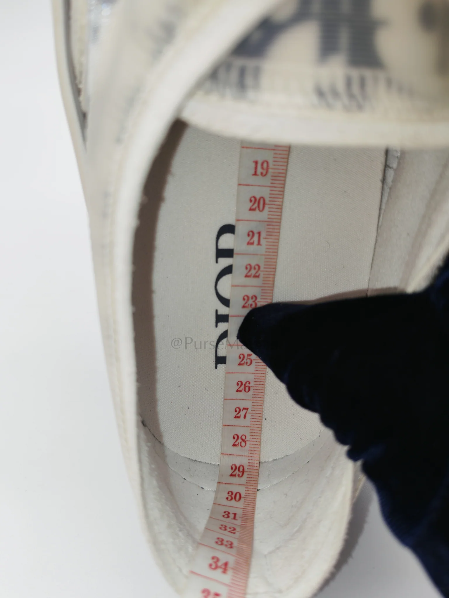 Christian Dior Technical Canvas Blue Oblique B23  Low Top Sneaker Size 43EU (27CM) - Image 15
