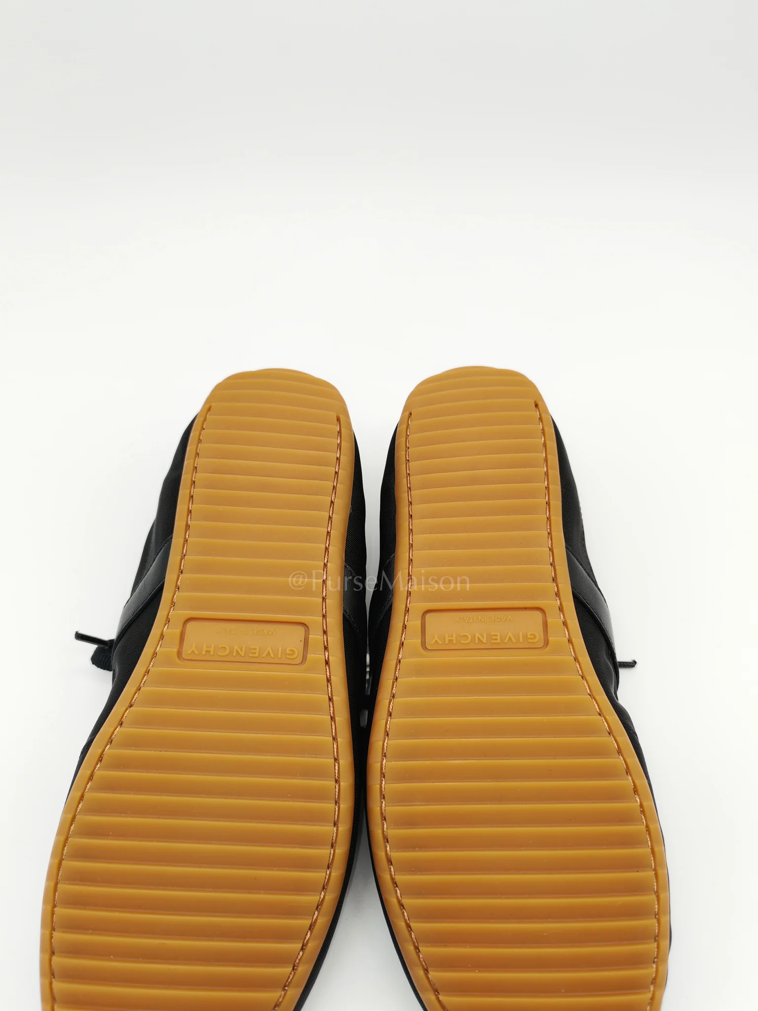 Givenchy Polyamide Low Top Canvas Sneakers Black 37EU (23cm) - Image 8