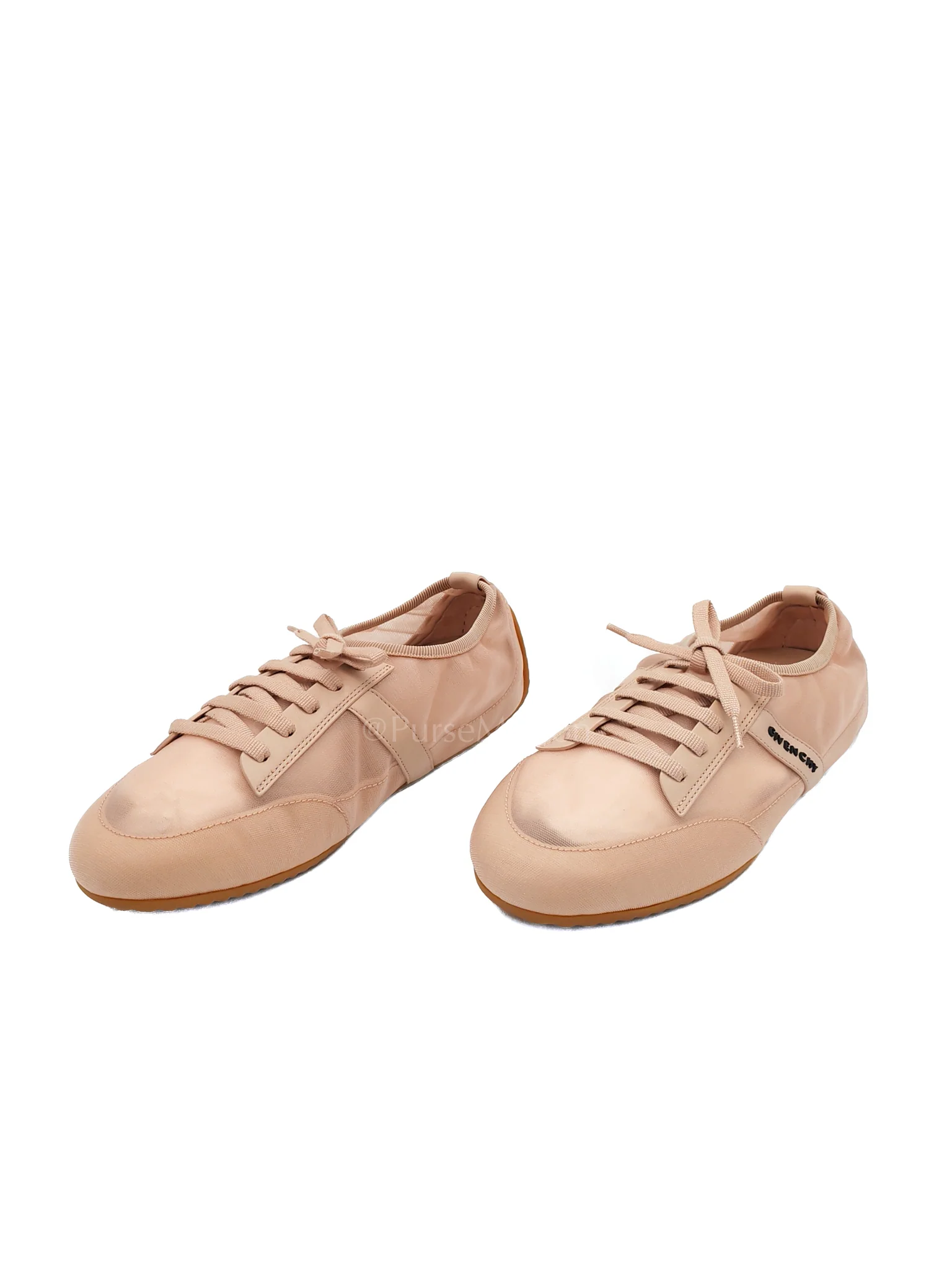 Givenchy Polyamide Low Top Canvas Sneakers Pink 38.5EU (24cm) - Image 3