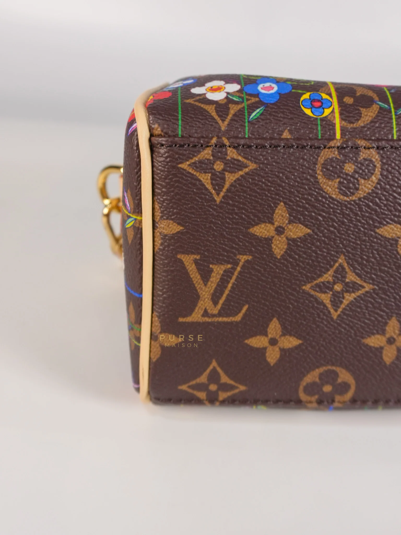 Louis Vuitton Speedy Bandouliere 20 x Murakami in TM Monogram Canvas(Microchip) - Image 9