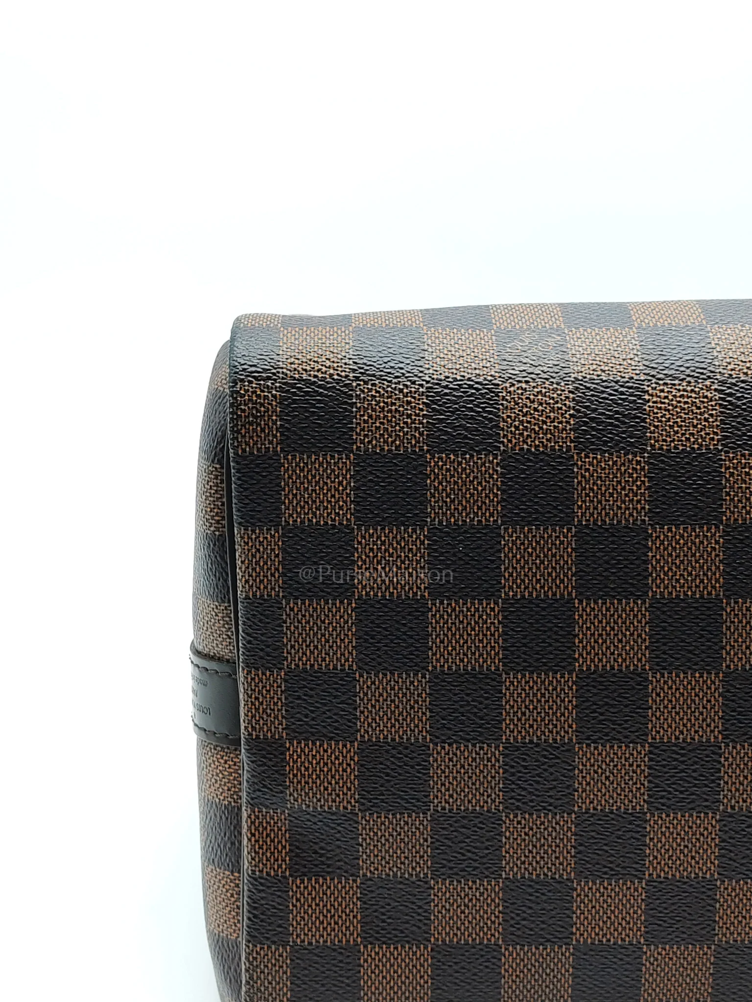 Louis Vuitton Speedy 30 Bandoullier in Damier Ebene Canvas & Gold Hardware (Datecode: CT0134) - Image 10