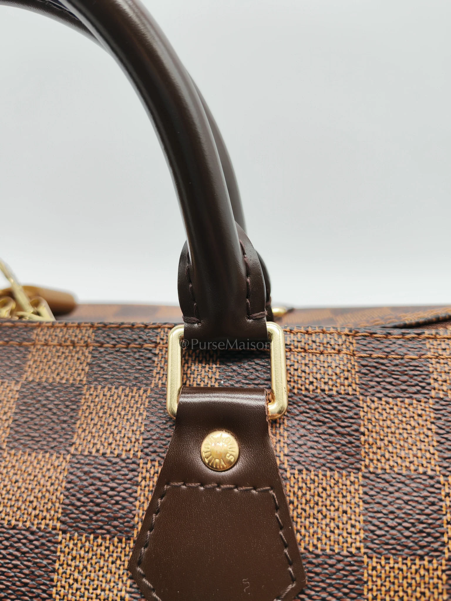Louis Vuitton Speedy 30 Bandoullier in Damier Ebene Canvas & Gold Hardware (Datecode: CT0134) - Image 21