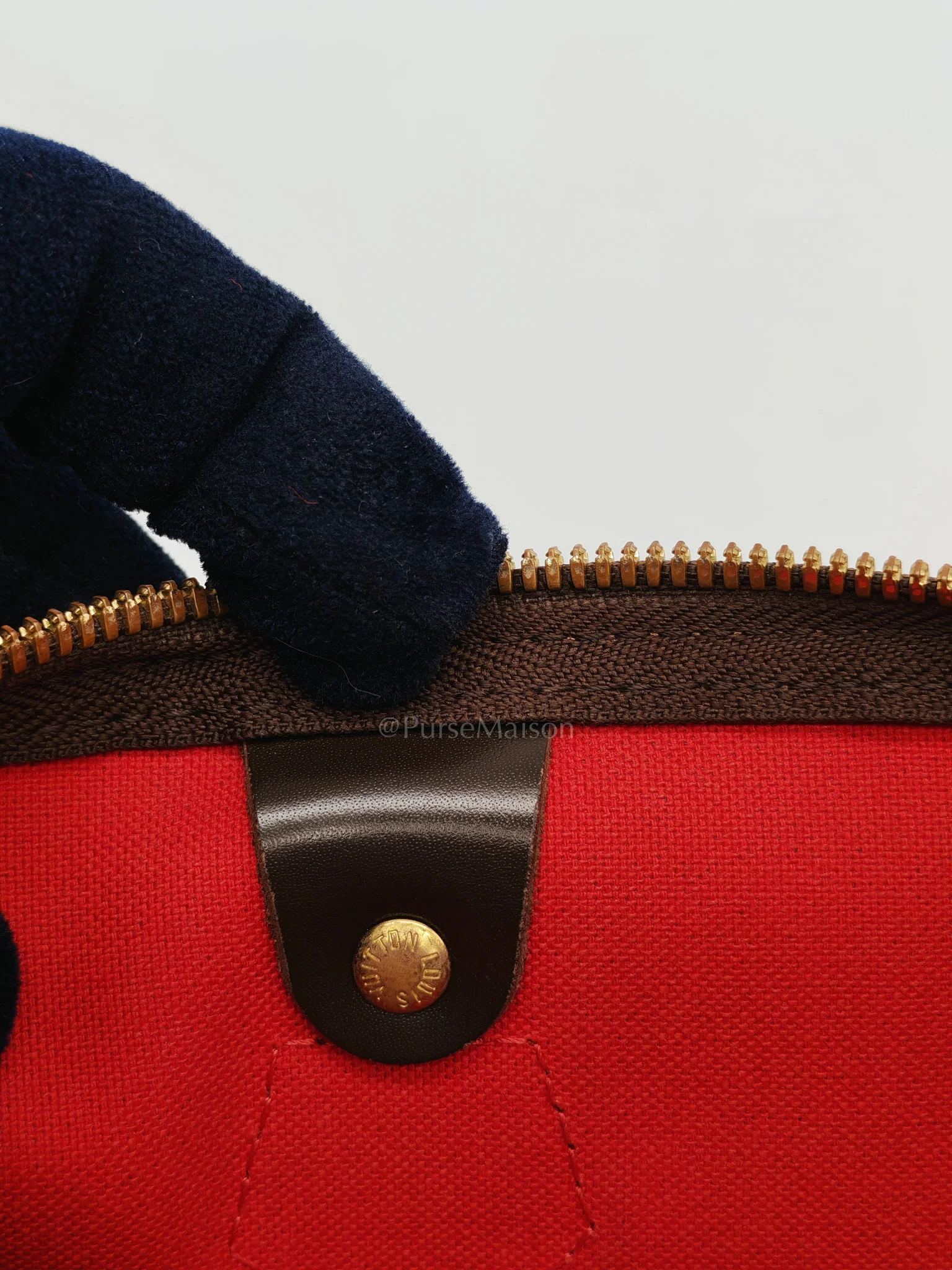Louis Vuitton Speedy 30 Bandoullier in Damier Ebene Canvas & Gold Hardware (Datecode: CT0134) - Image 42