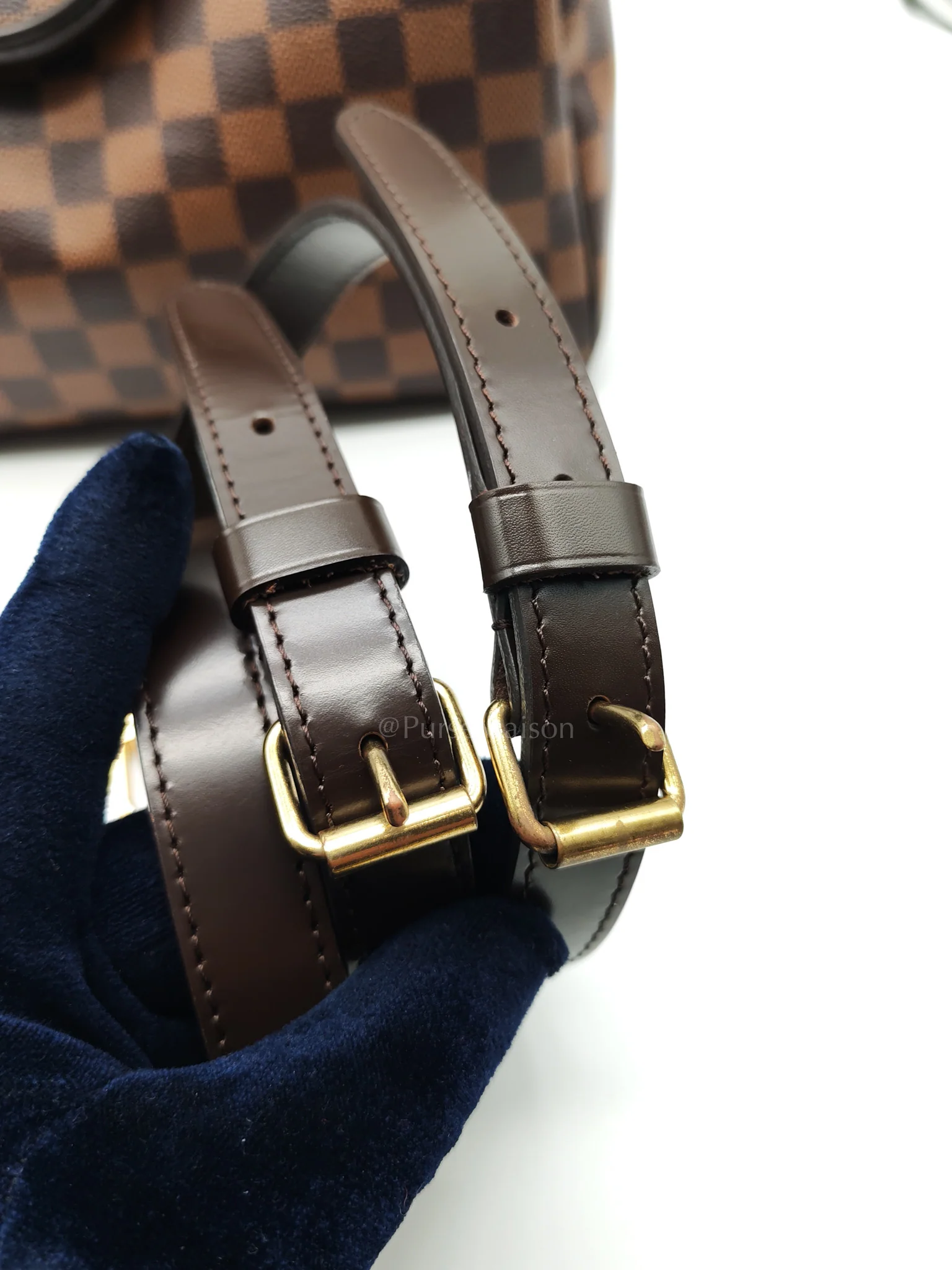 Louis Vuitton Speedy 30 Bandoullier in Damier Ebene Canvas & Gold Hardware (Datecode: CT0134) - Image 47