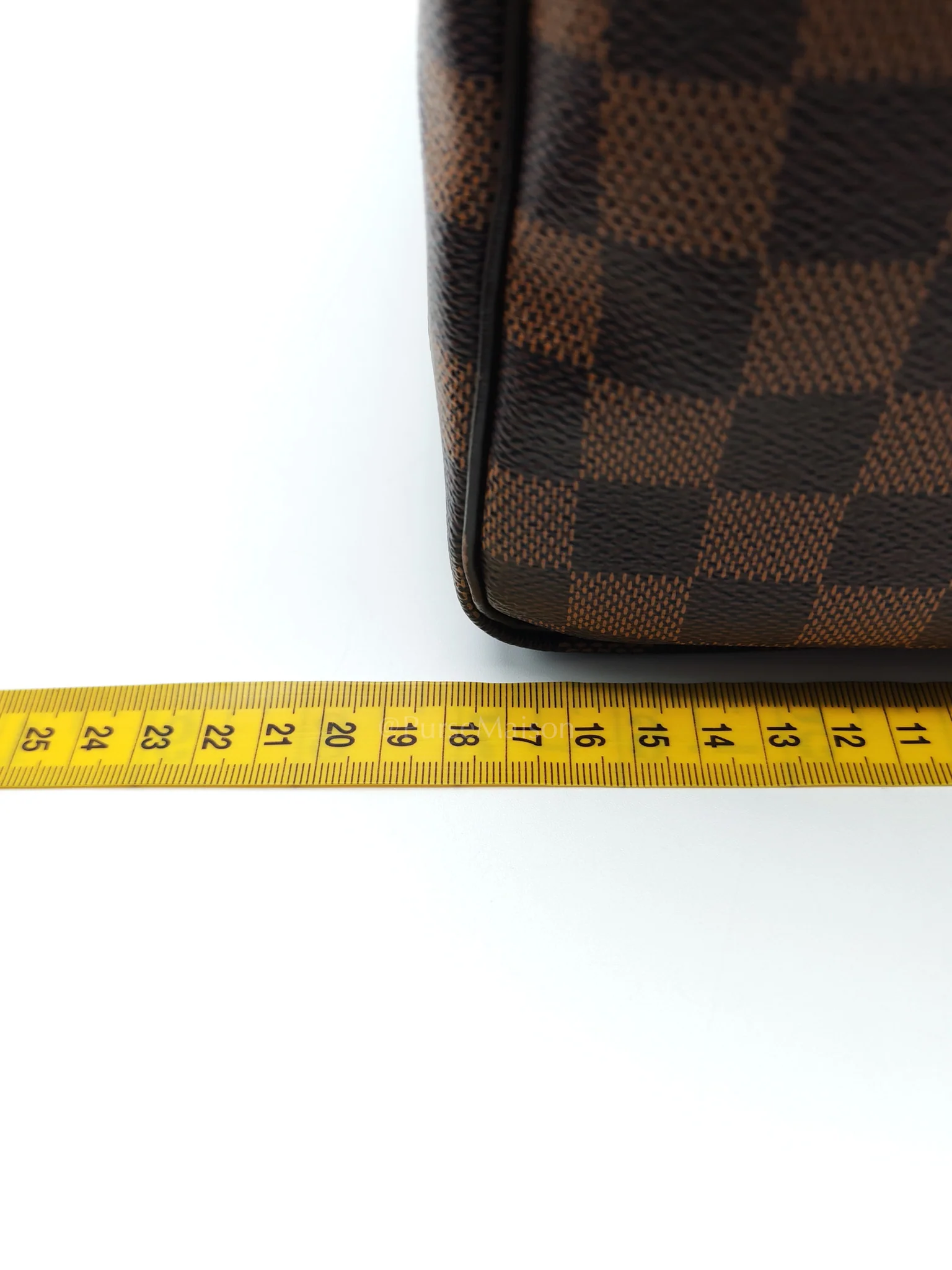 Louis Vuitton Speedy 30 Bandoullier in Damier Ebene Canvas & Gold Hardware (Datecode: CT0134) - Image 52
