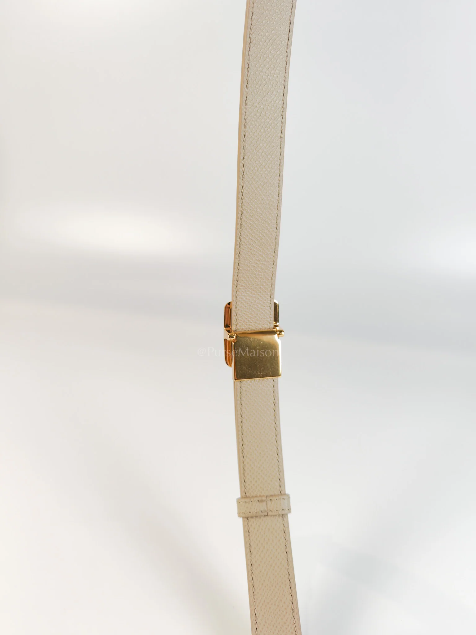 Christian Dior St Honoré Tote Bag Medium in Beige Grained Calfskin - Image 34