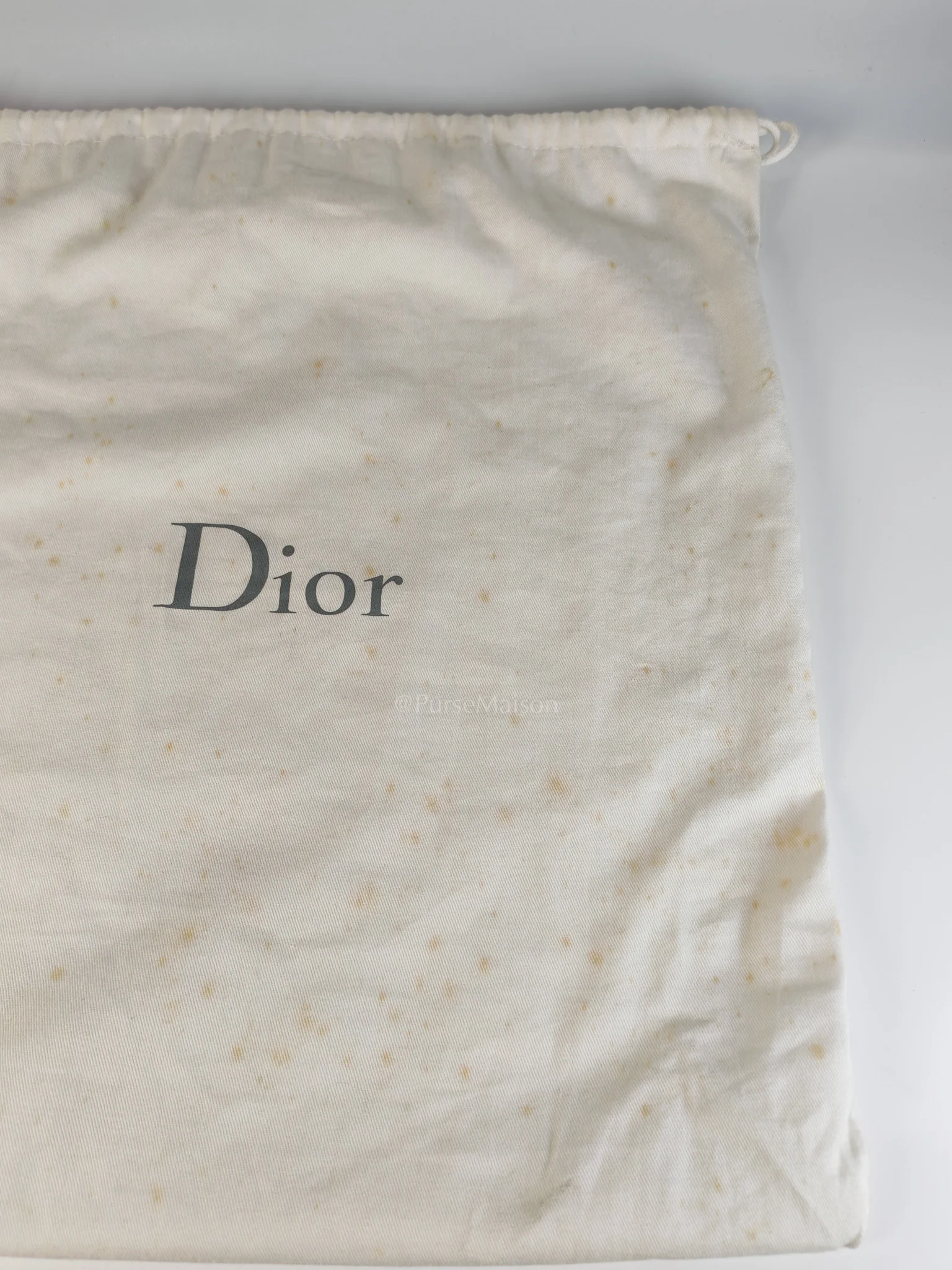 Christian Dior St Honoré Tote Bag Medium in Beige Grained Calfskin - Image 40