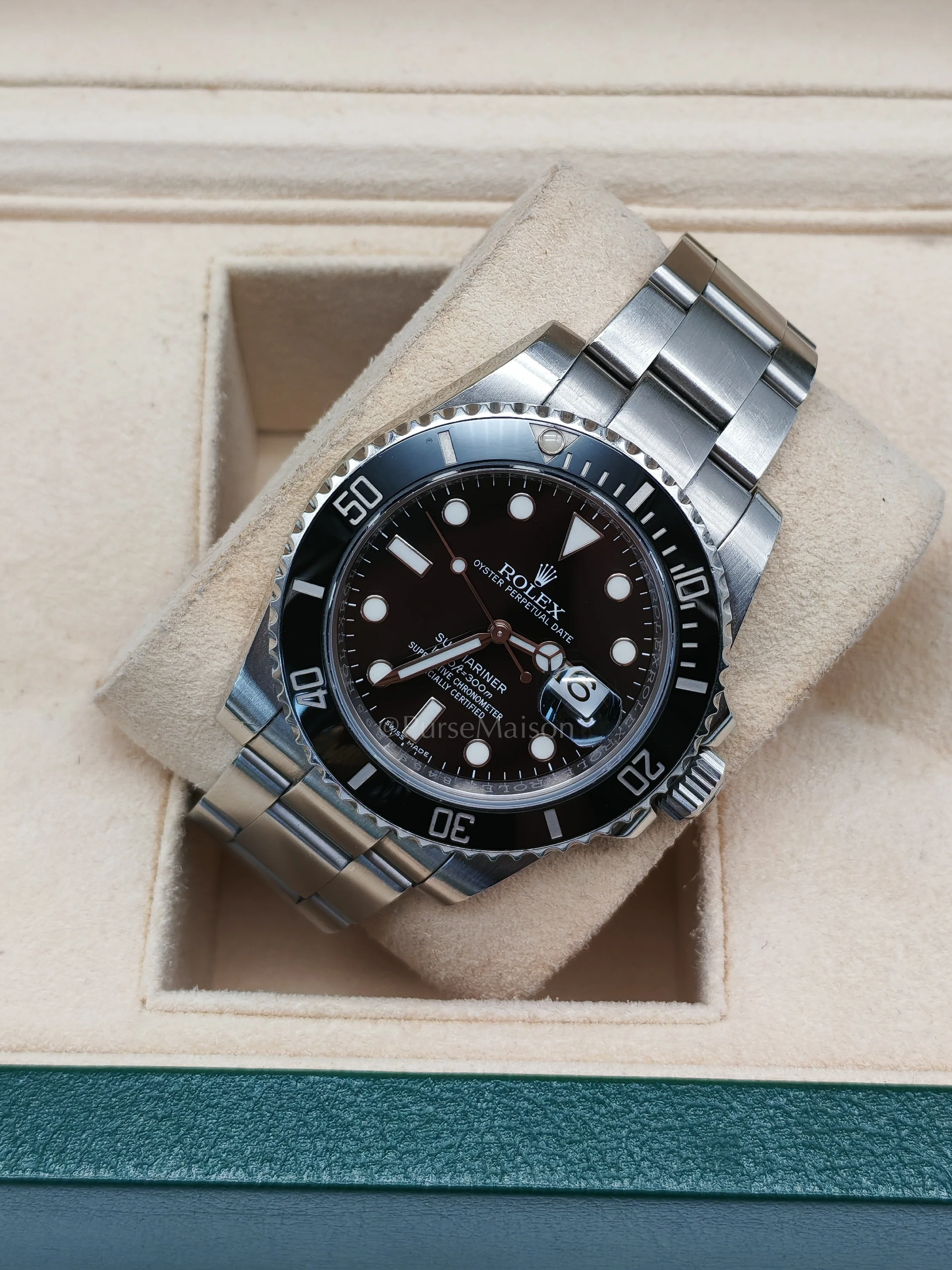 Rolex Submariner Oyster Perpetual Date 40mm Black Dial Stainless Steel (Reference No. 116610LN) - Image 5