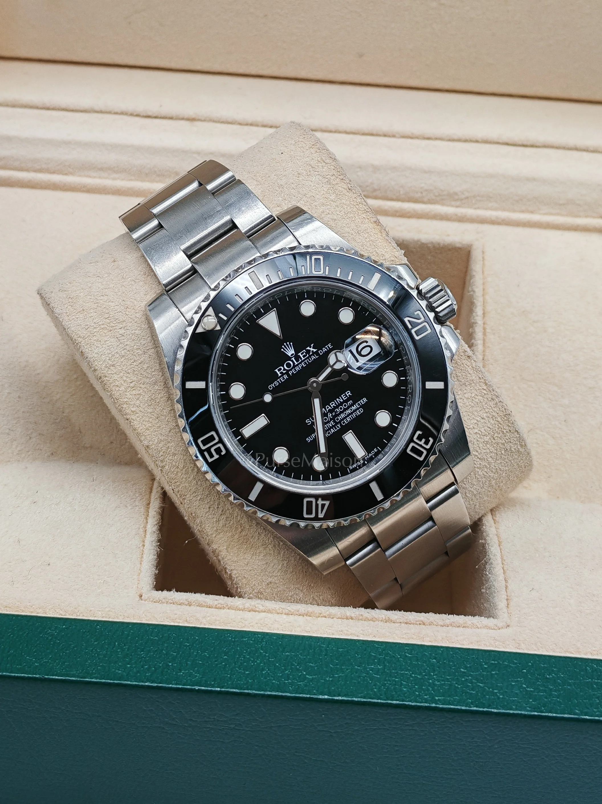 Rolex Submariner Oyster Perpetual Date 40mm Black Dial Stainless Steel (Reference No. 116610LN) - Image 6