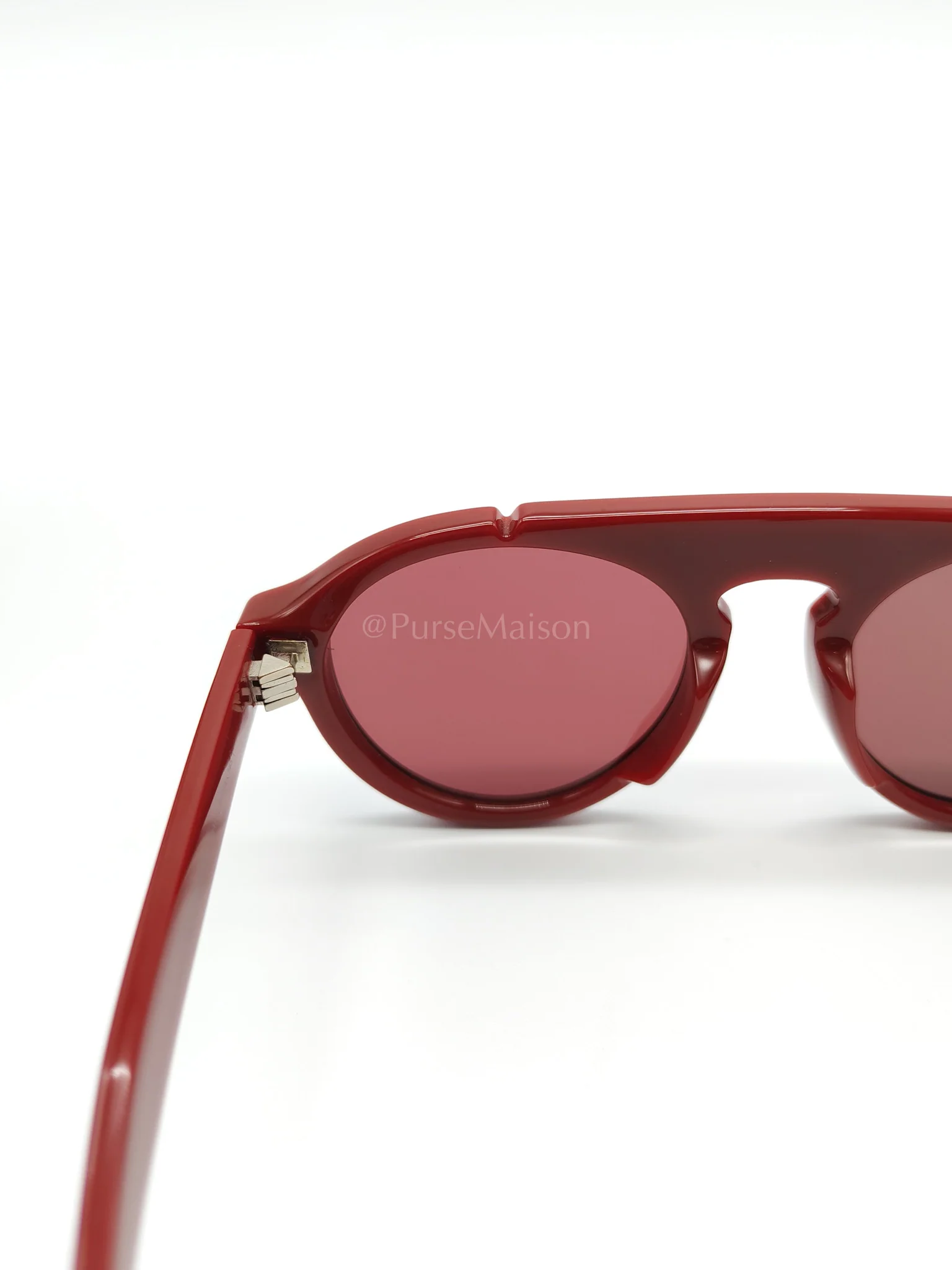 Fendi Sunglasses FF M0013/S C9AU1 52 in Neutral Red - Image 13