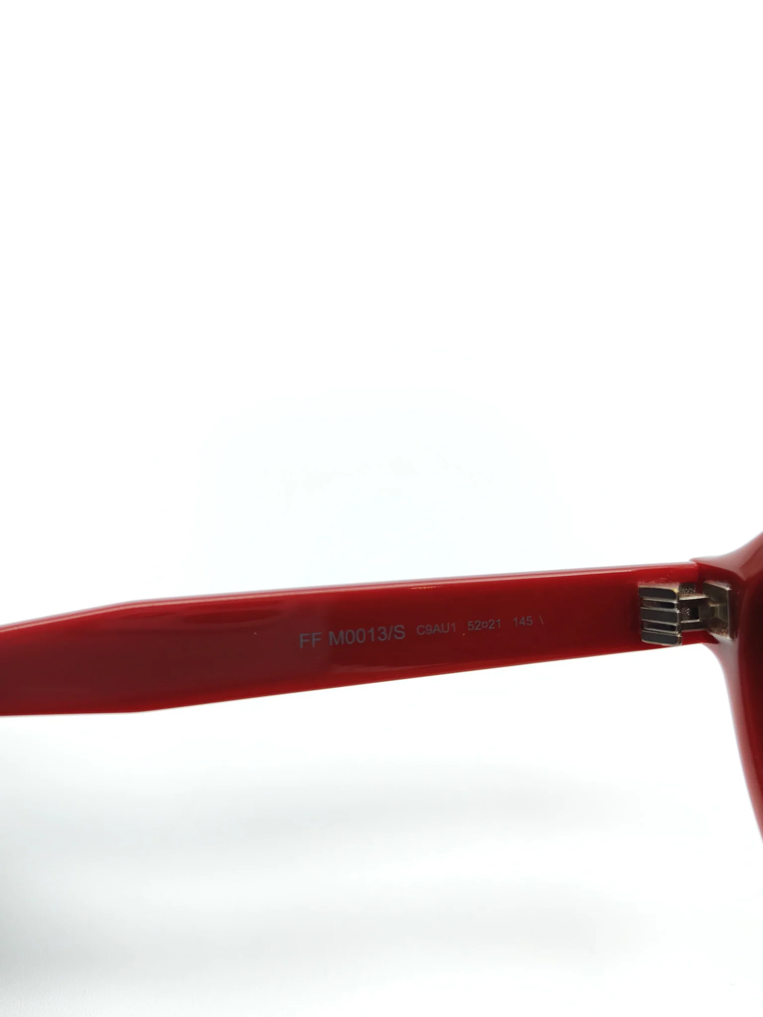 Fendi Sunglasses FF M0013/S C9AU1 52 in Neutral Red - Image 15